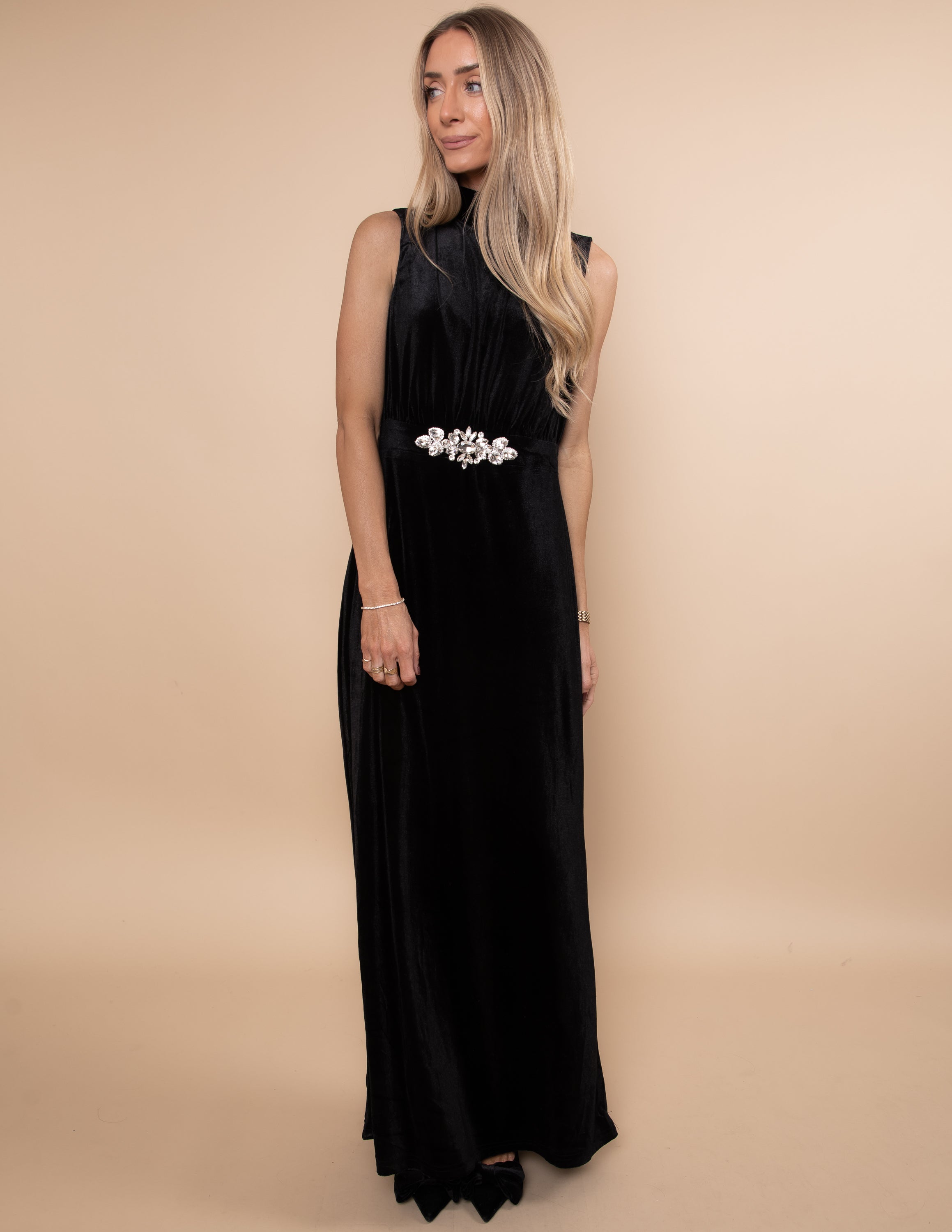 Noelle Velvet Dress