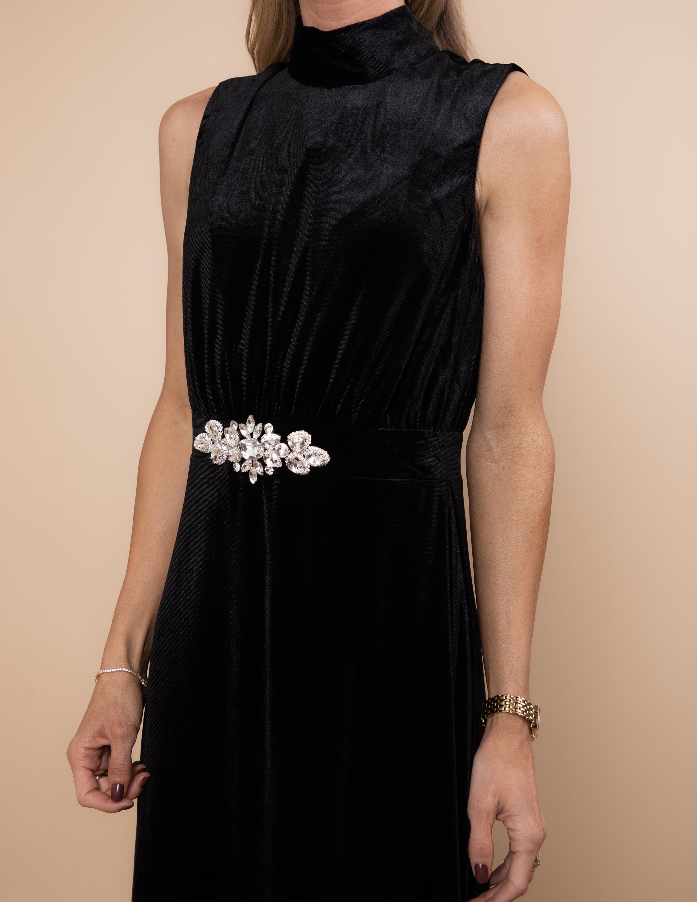 Noelle Velvet Dress