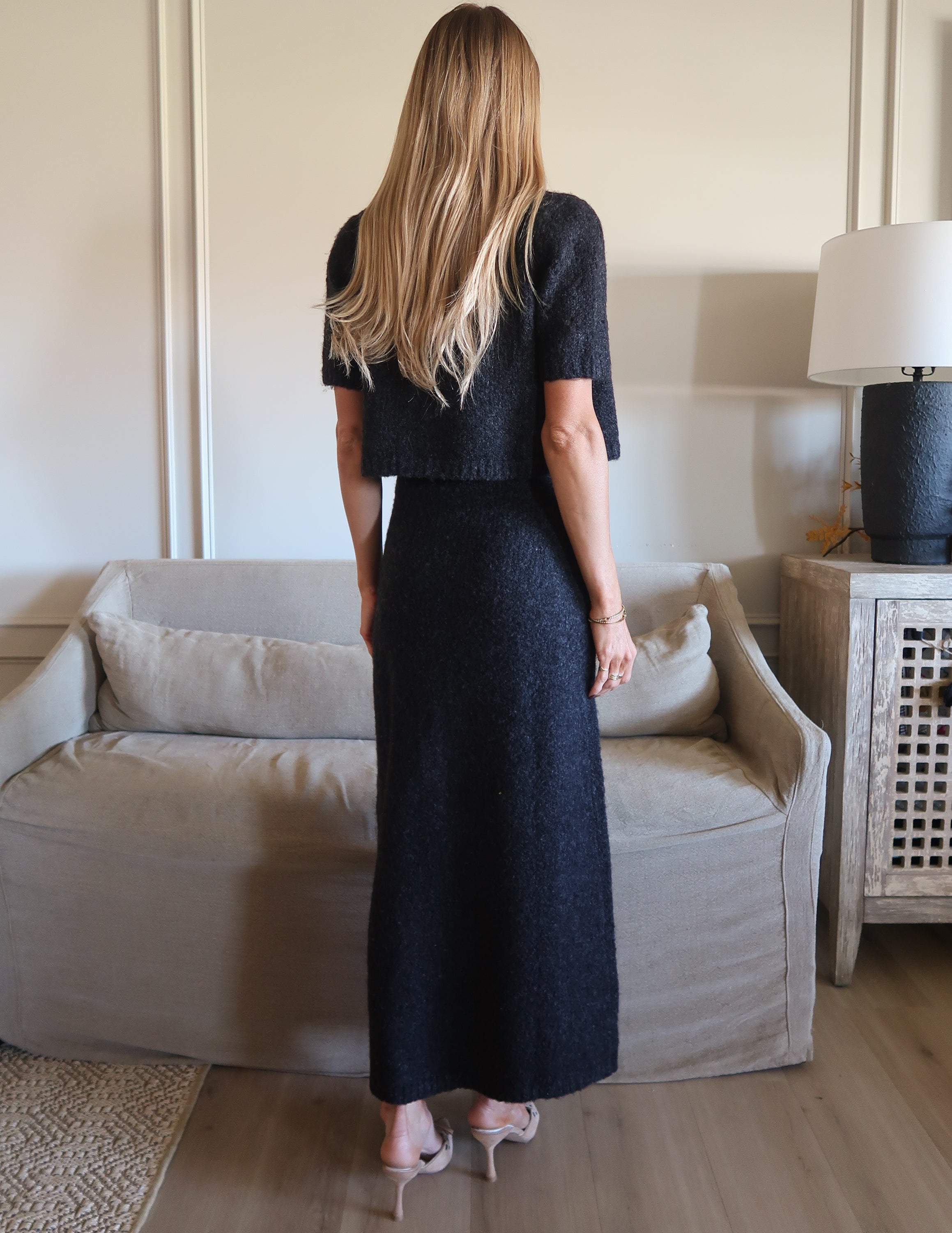 Midnight Knit Two Piece Set