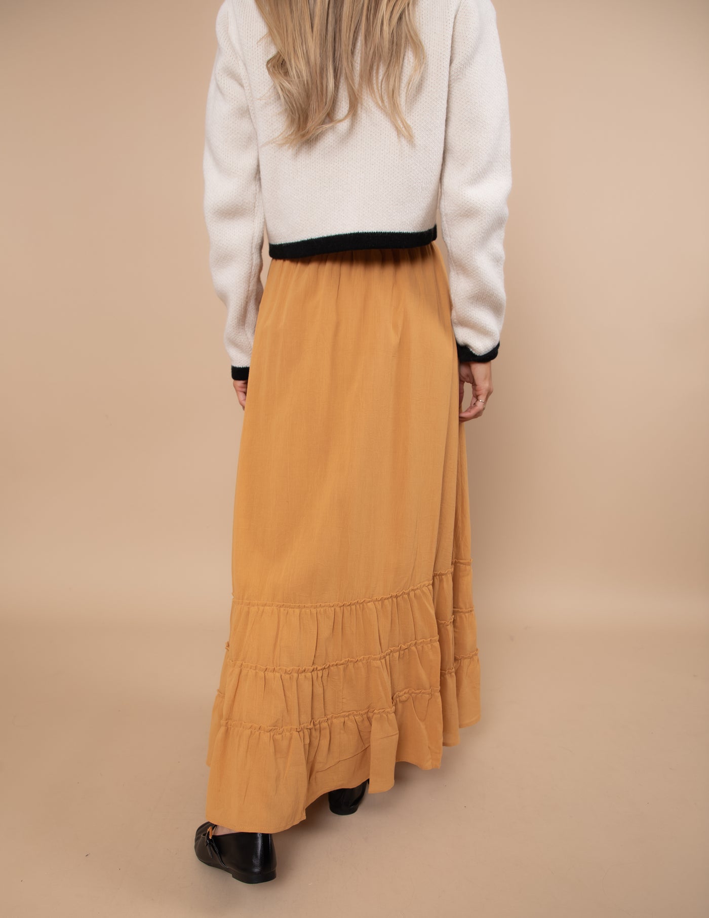 Golden Hour Tiered Skirt