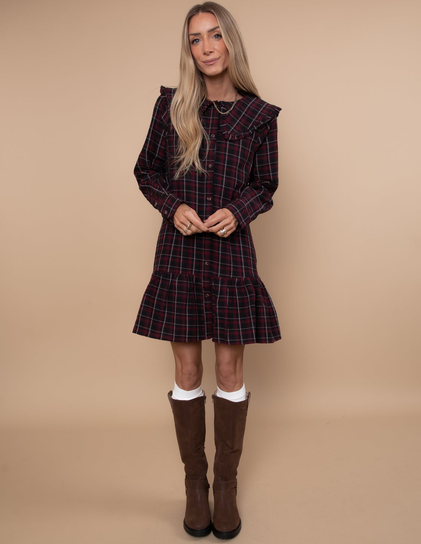 Leanne Moto Knee High Boots