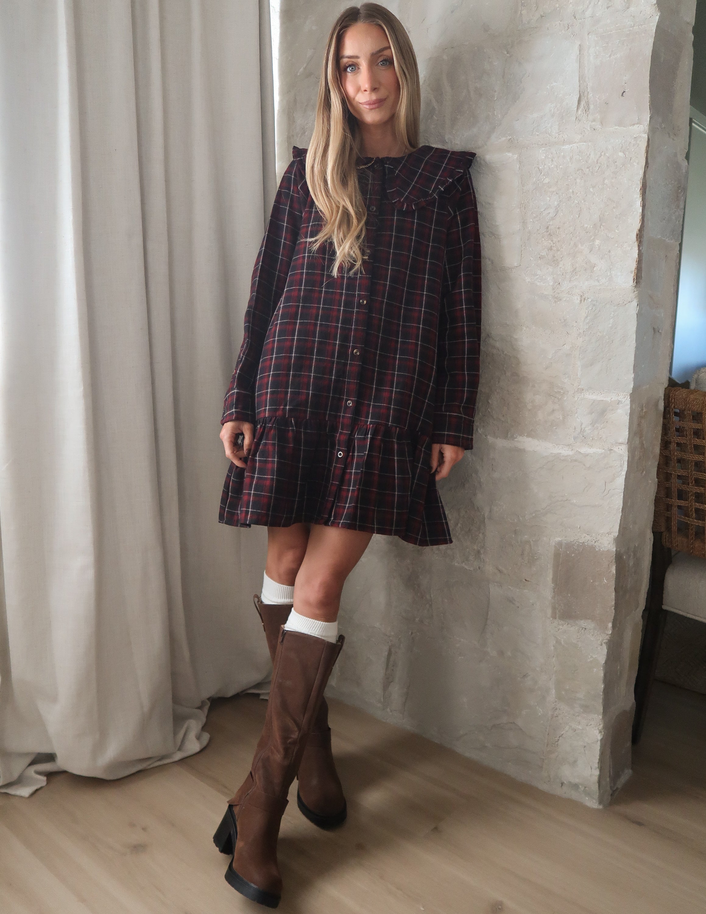 Leanne Moto Knee High Boots