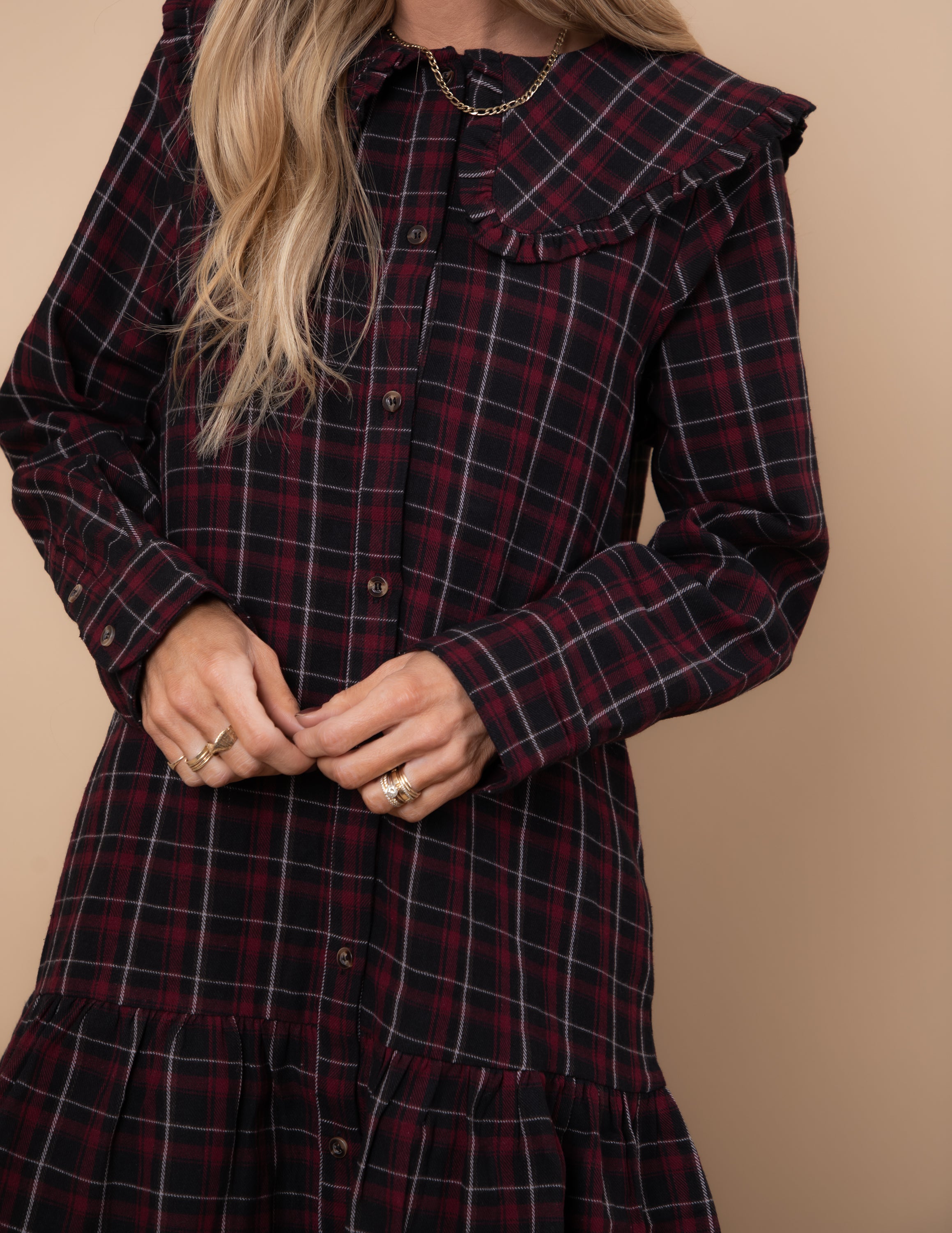 London Prep Plaid Mini Dress