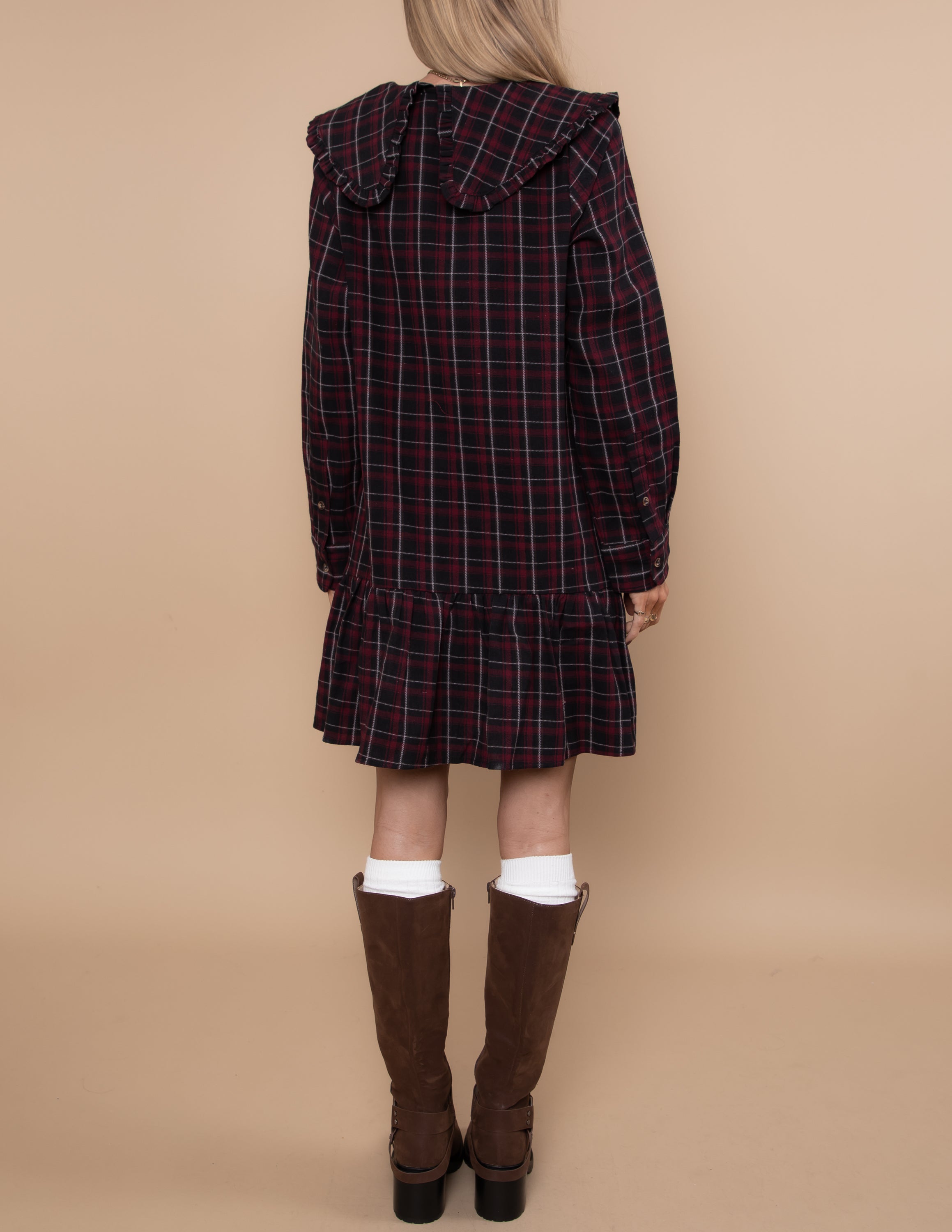 London Prep Plaid Mini Dress