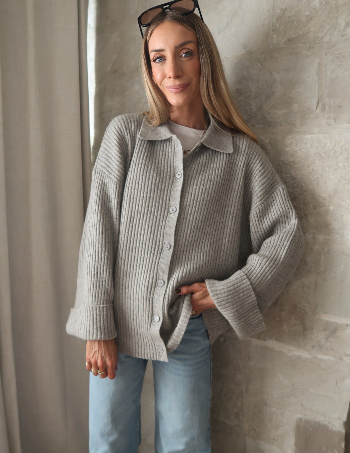 Leni Button Up