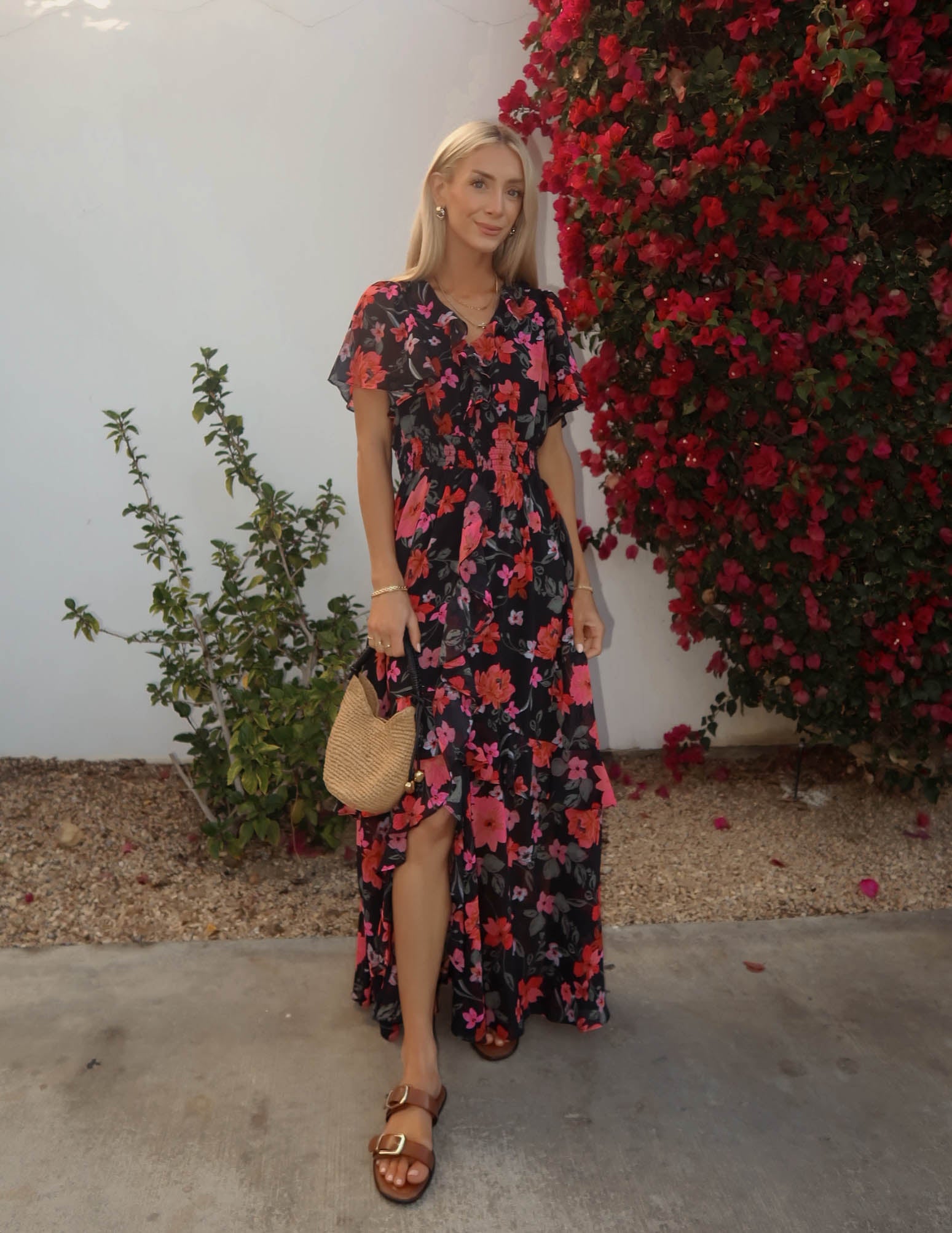 Roma Floral Dress
