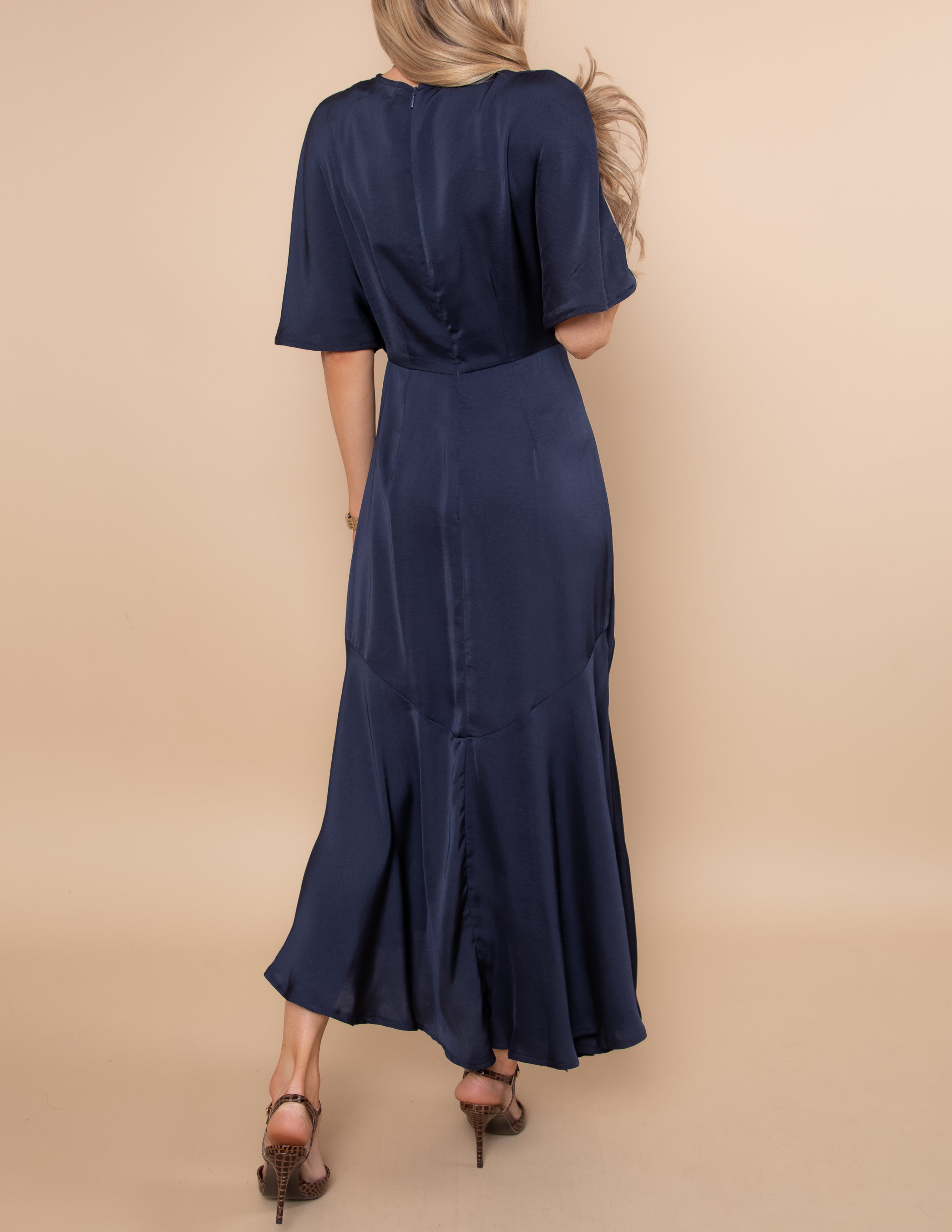 Genevieve Flutter Sleeve Dress Pre-Order