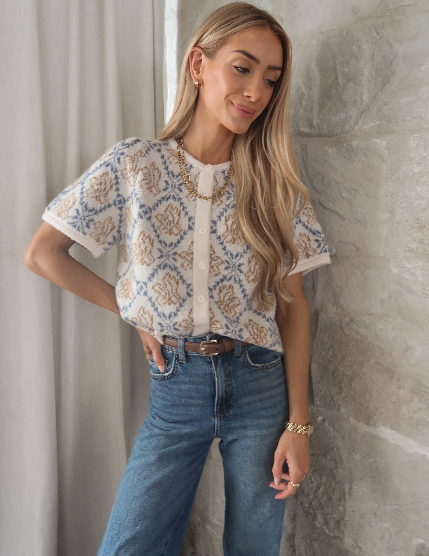 Honey Bloom Cardigan