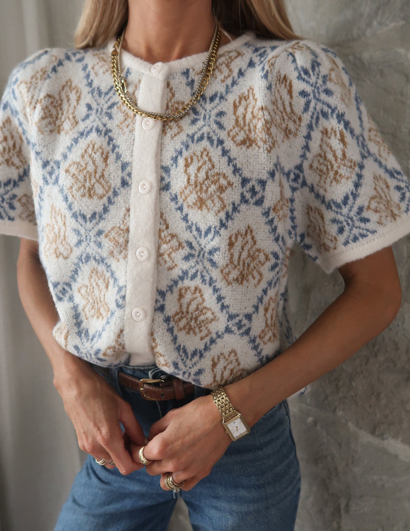 Honey Bloom Cardigan