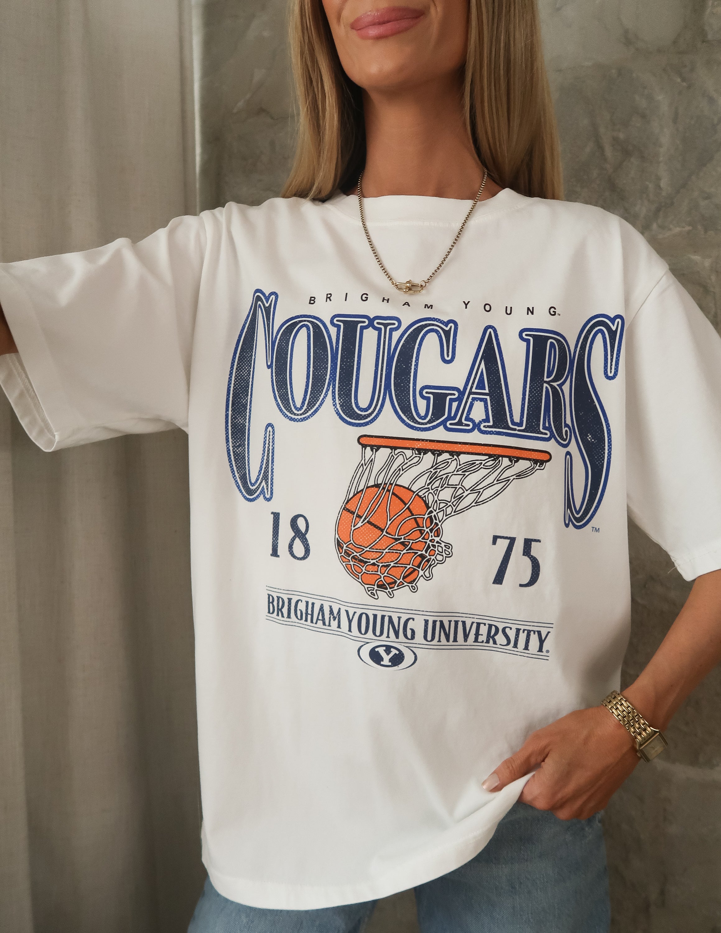 BYU Court Date Graphic Tee