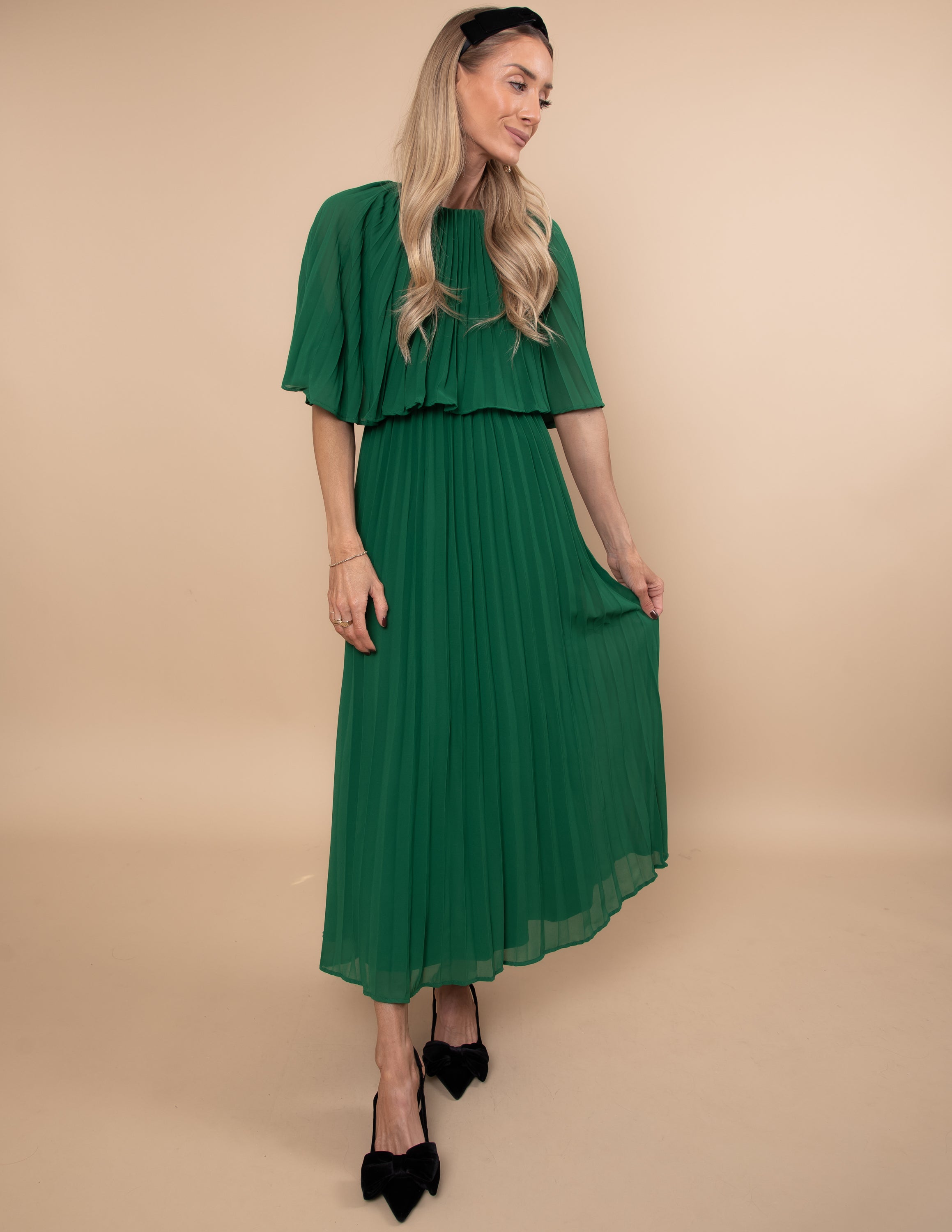 Charlotte Pleated Dress