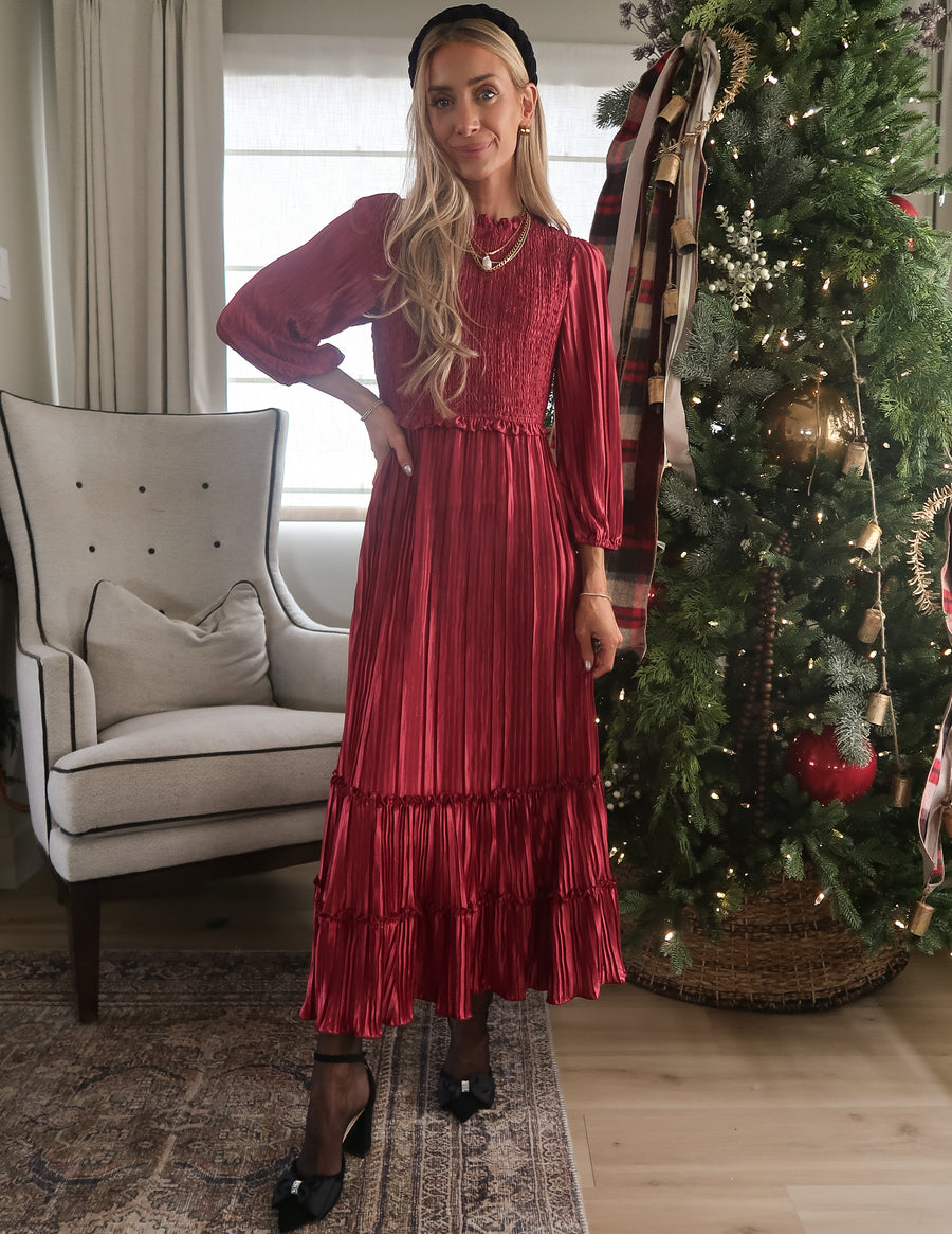 Holly Pleated Dress