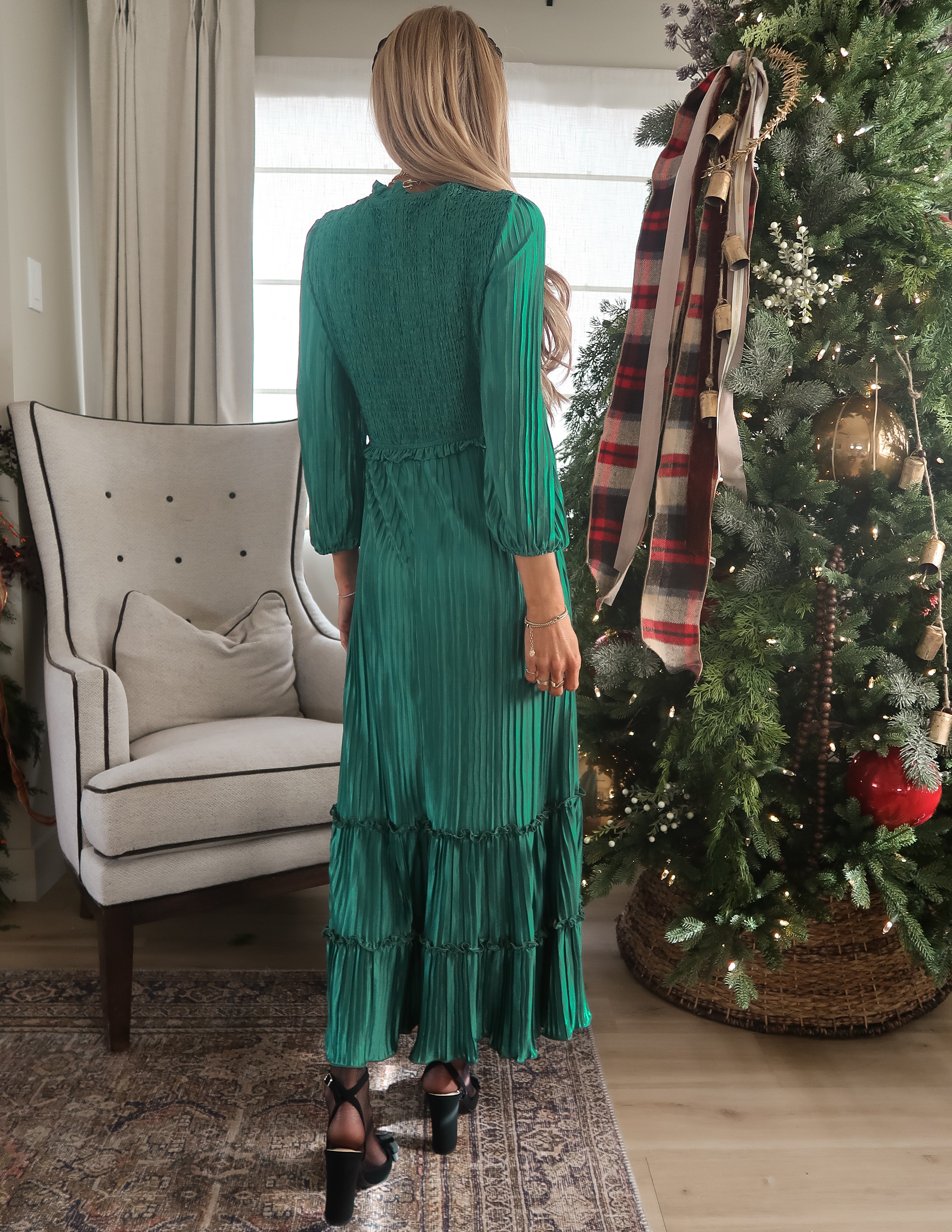 Holly Pleated Dress