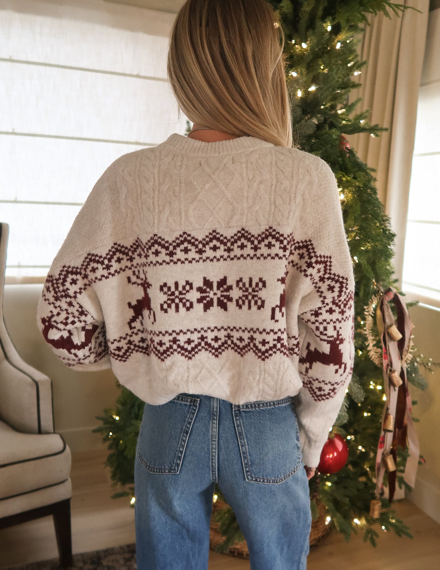 Reindeer Wishes Sweater