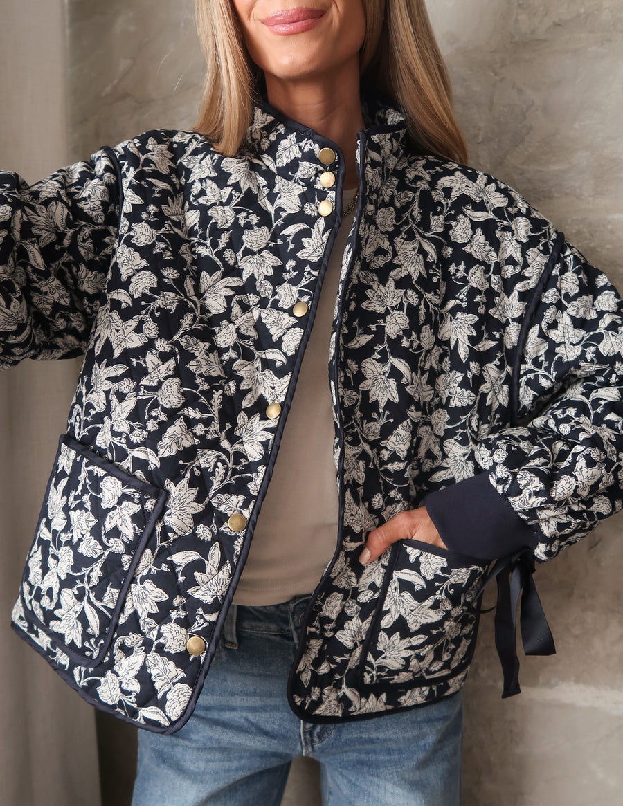 Julianne Floral Jacket