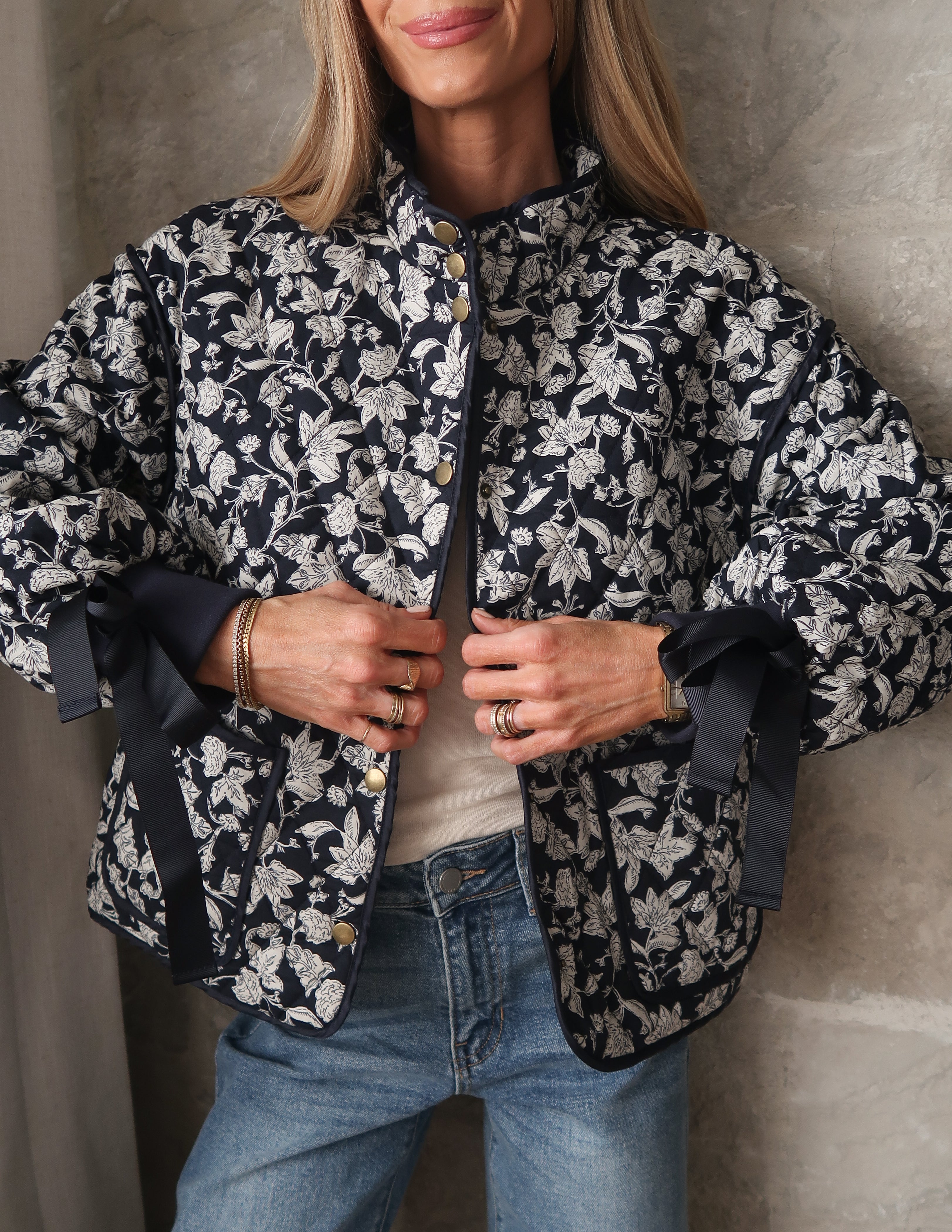 Julianne Floral Jacket