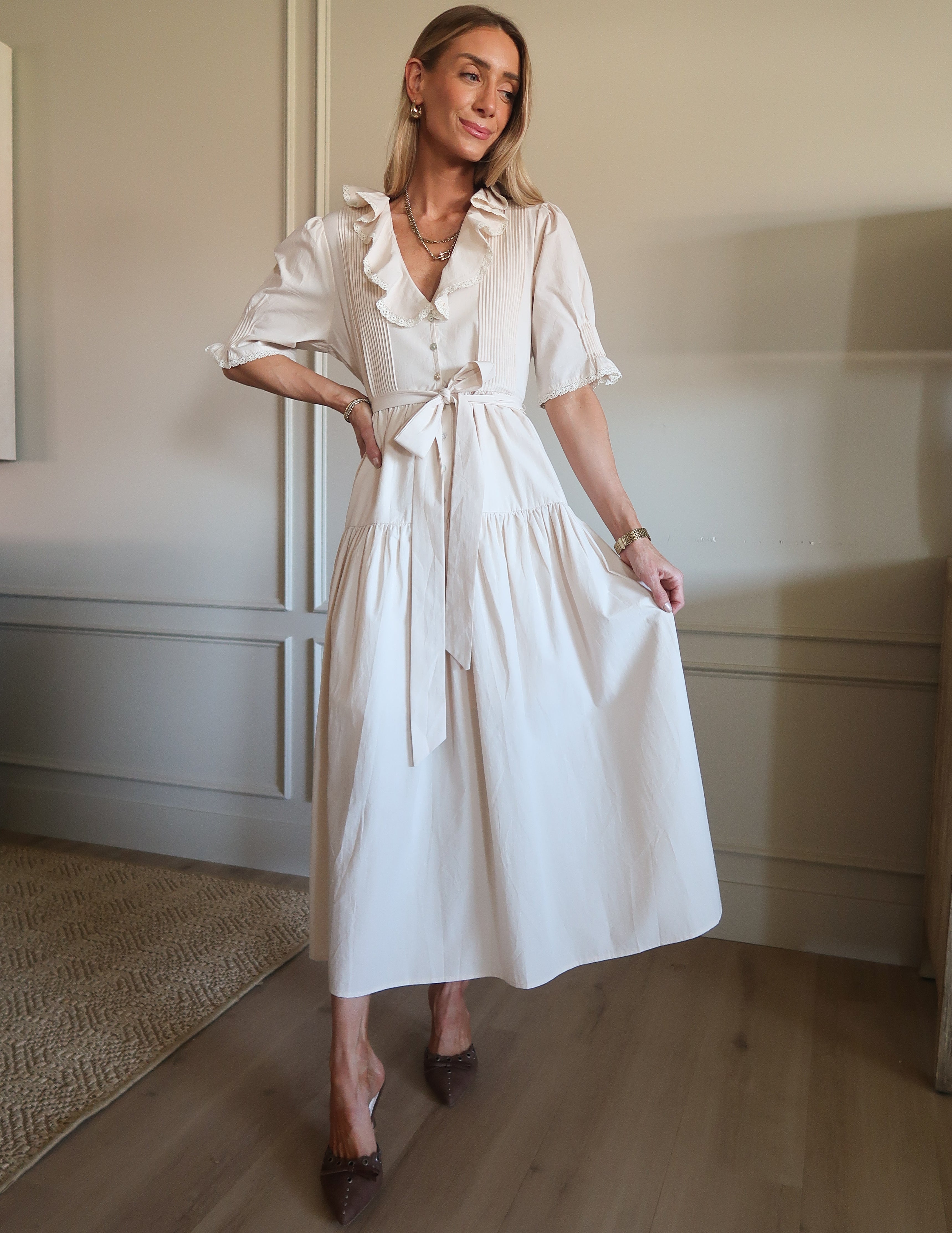 Sweet Serenity Button Down Dress