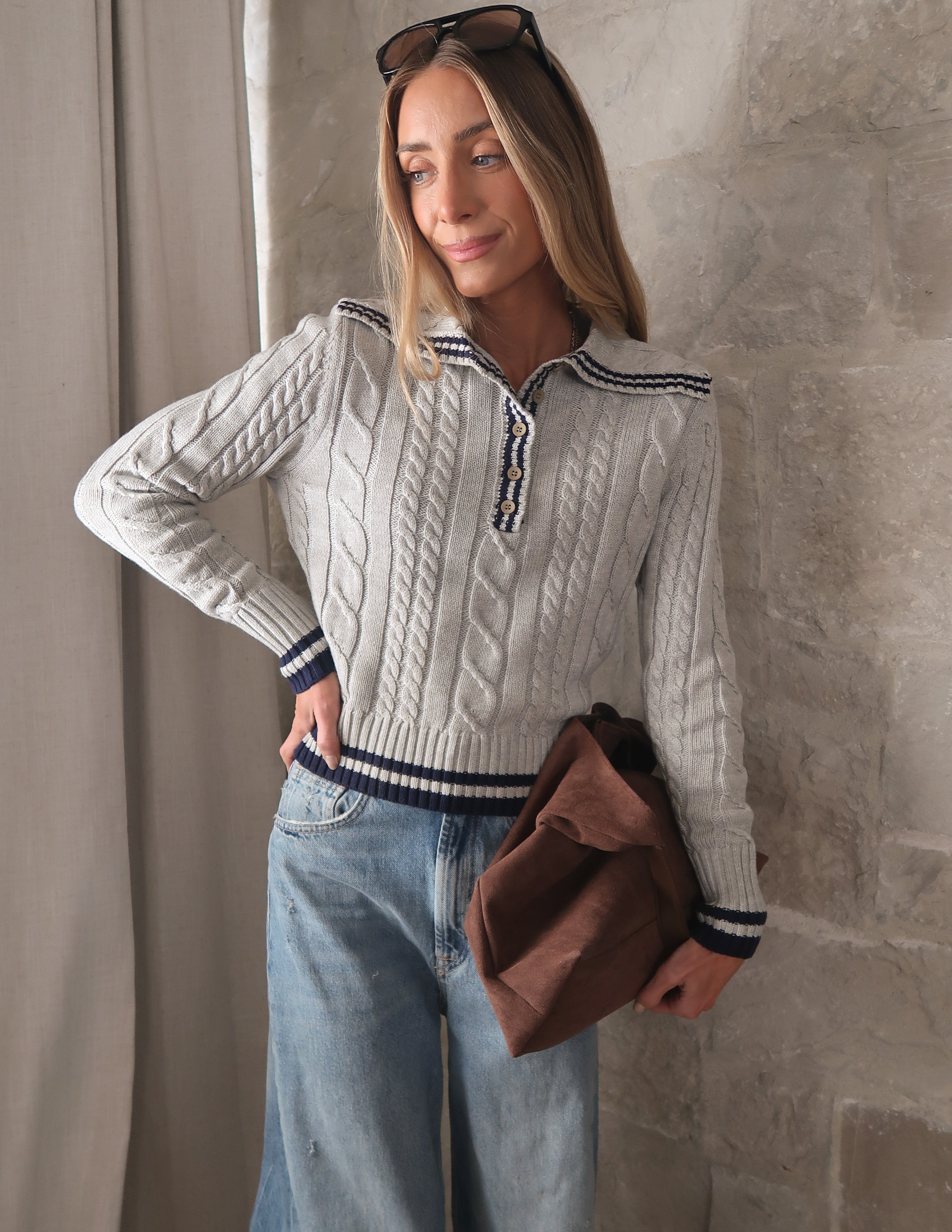 Nautical Charm Knit Sweater