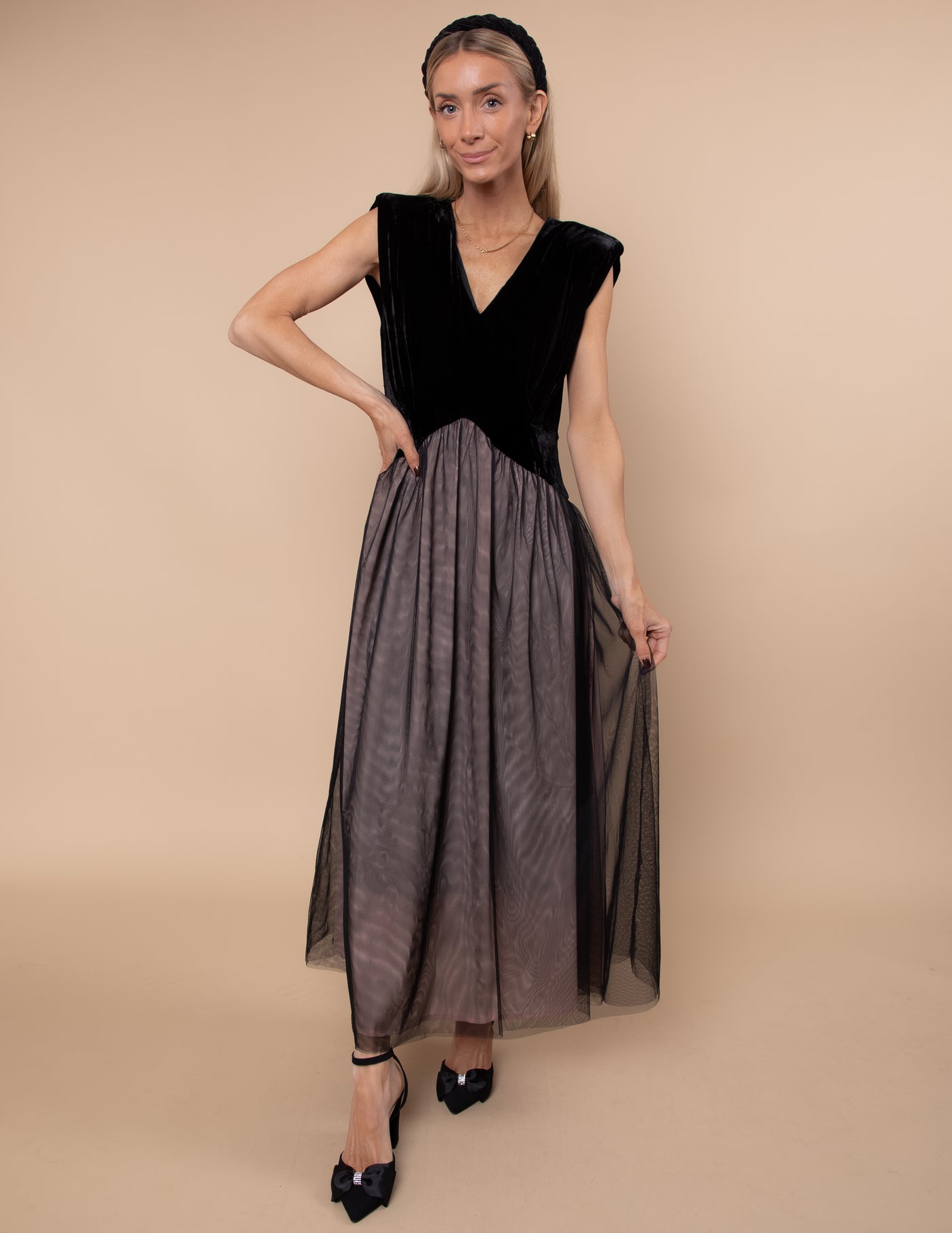 Ophelia Velvet Dress