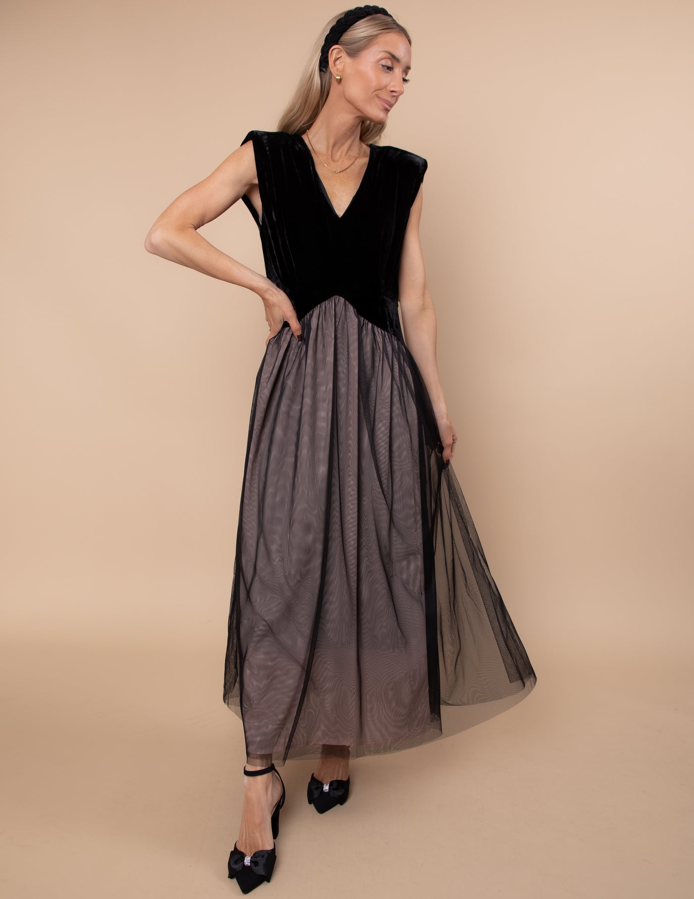 Ophelia Velvet Dress