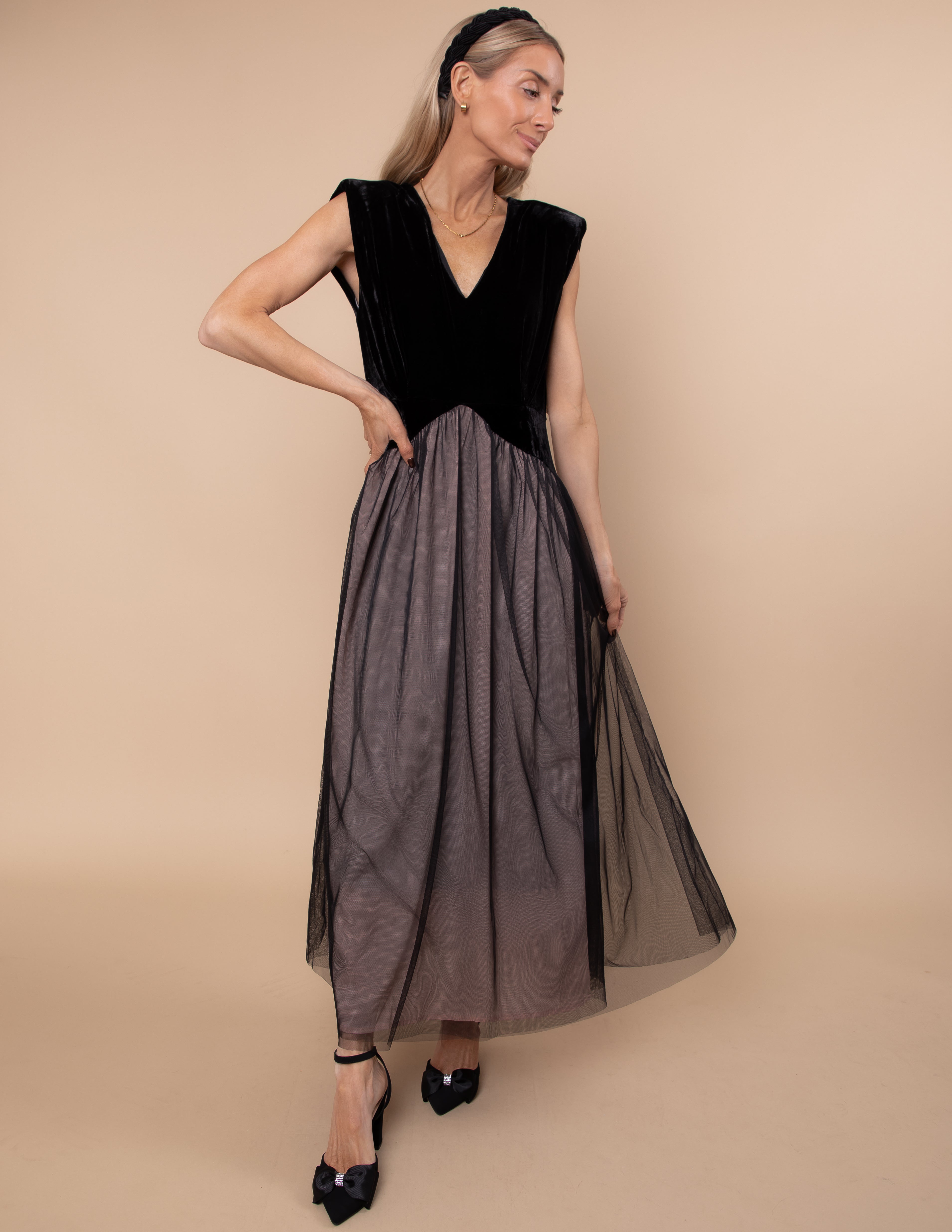 Ophelia Velvet Dress