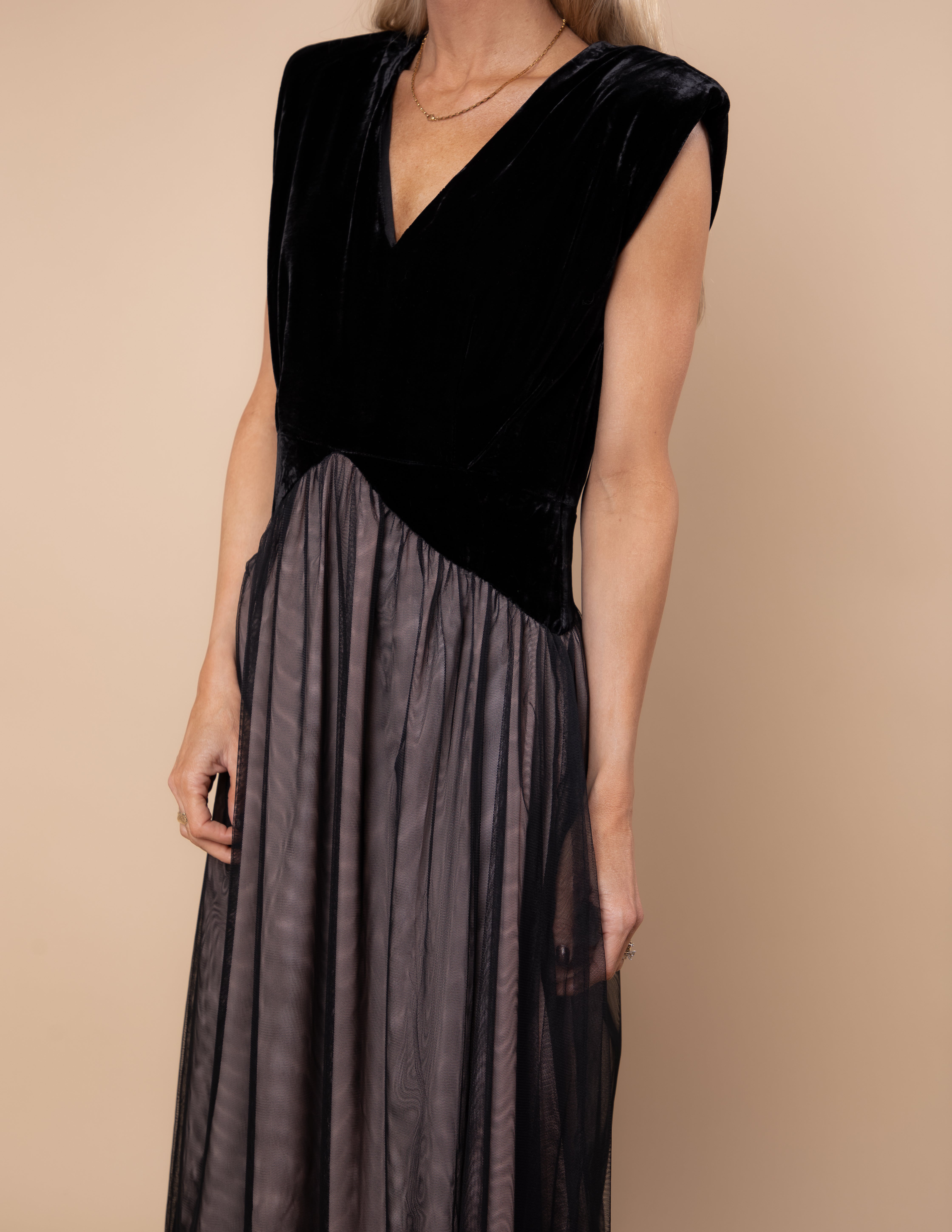 Ophelia Velvet Dress