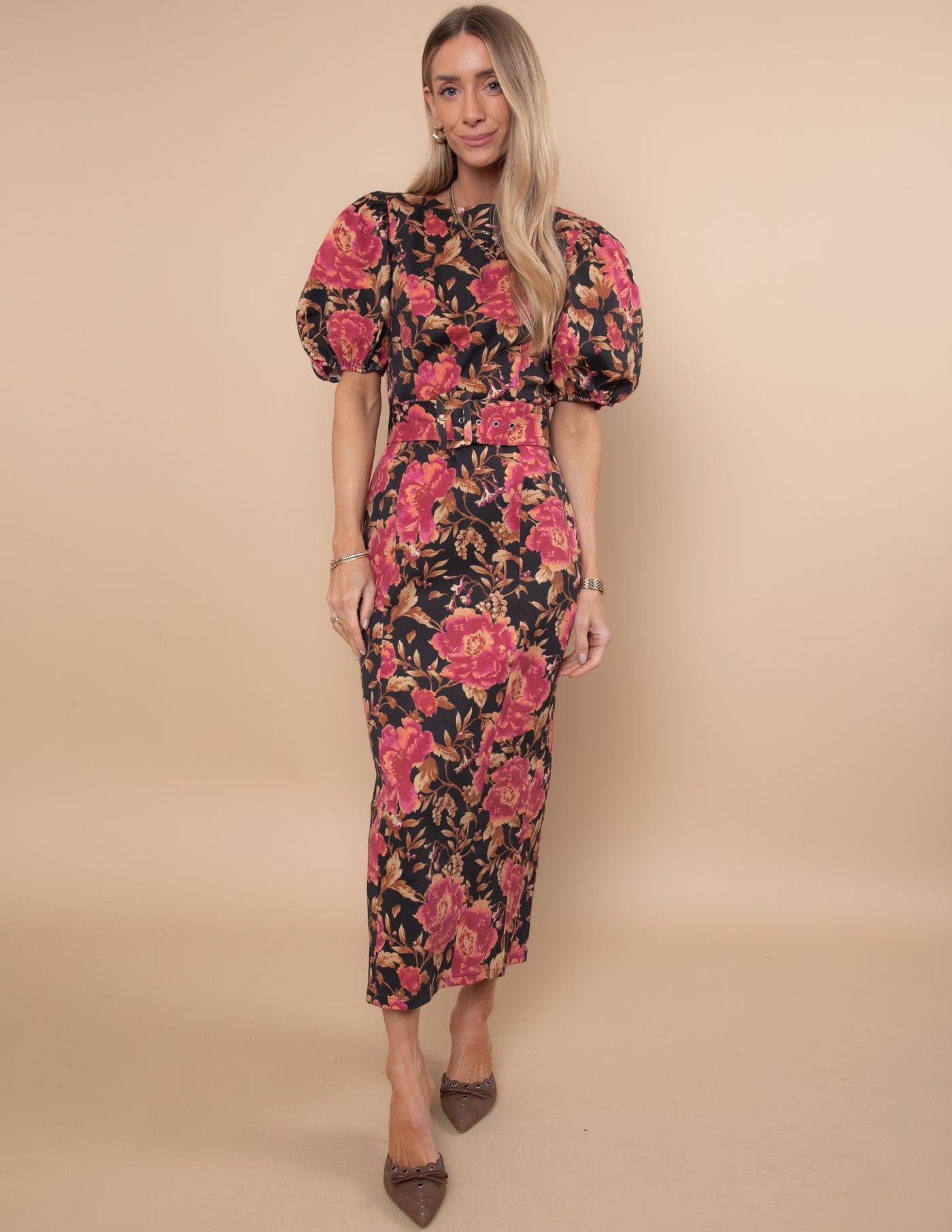 Rosalie Floral Midi