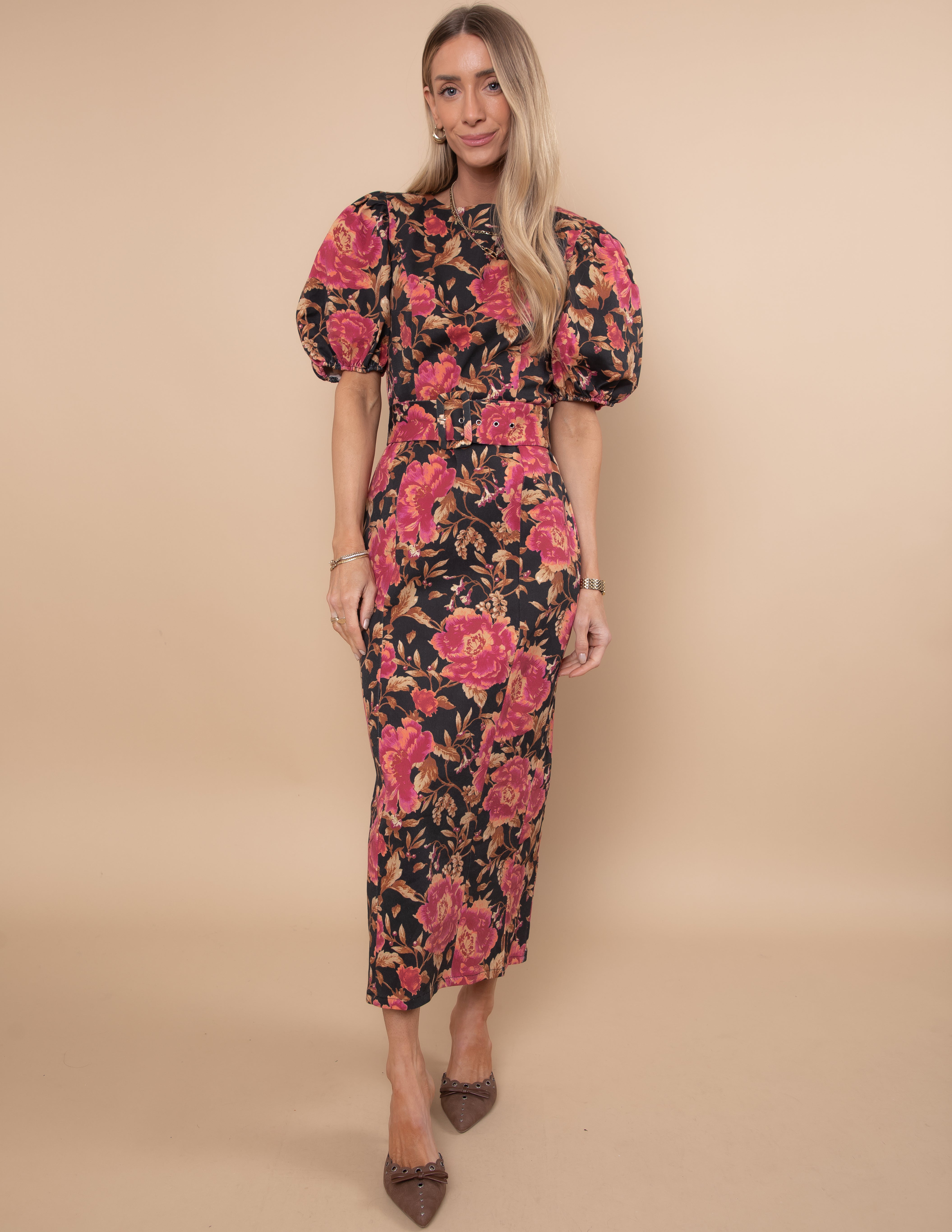 Rosalie Floral Midi