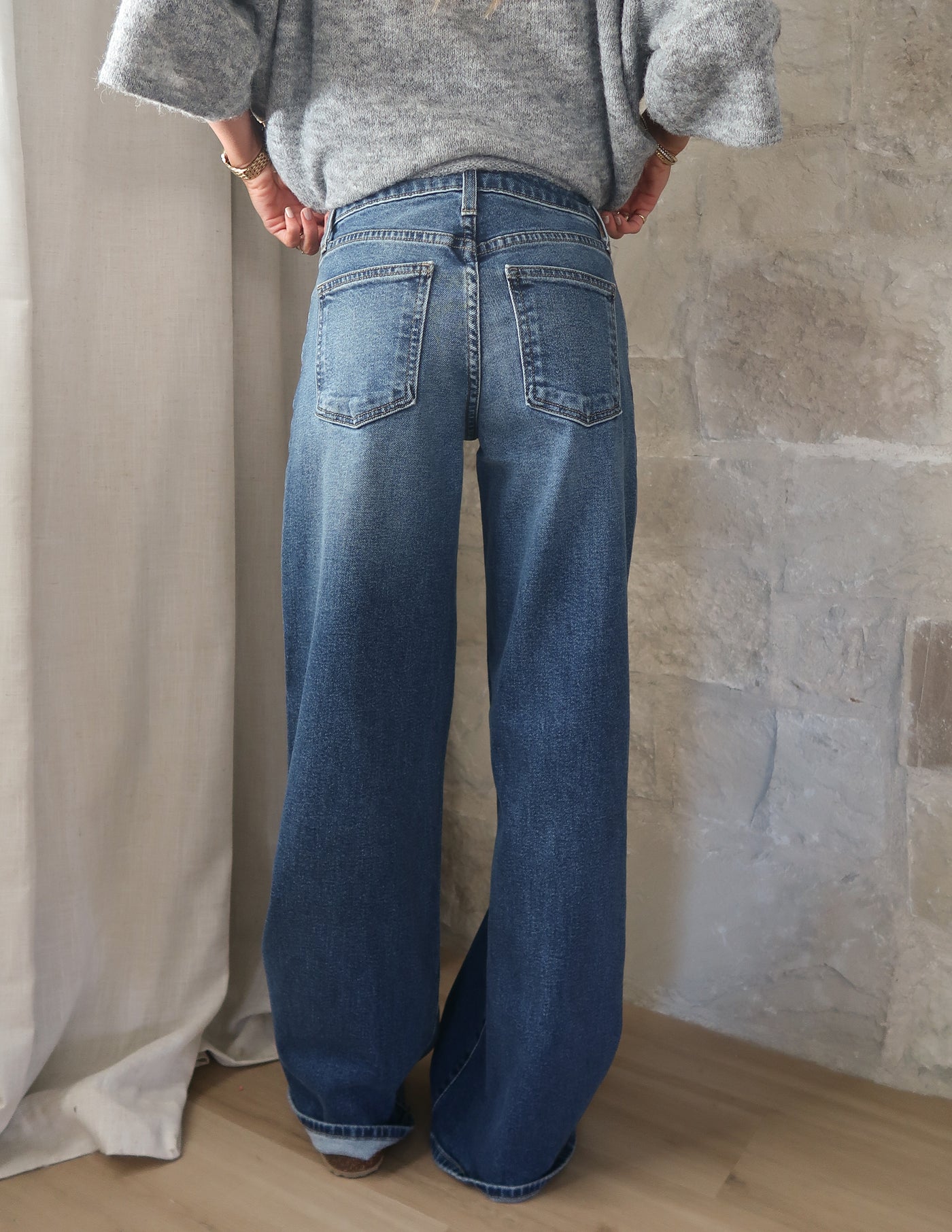 Verge Street Wide Denim