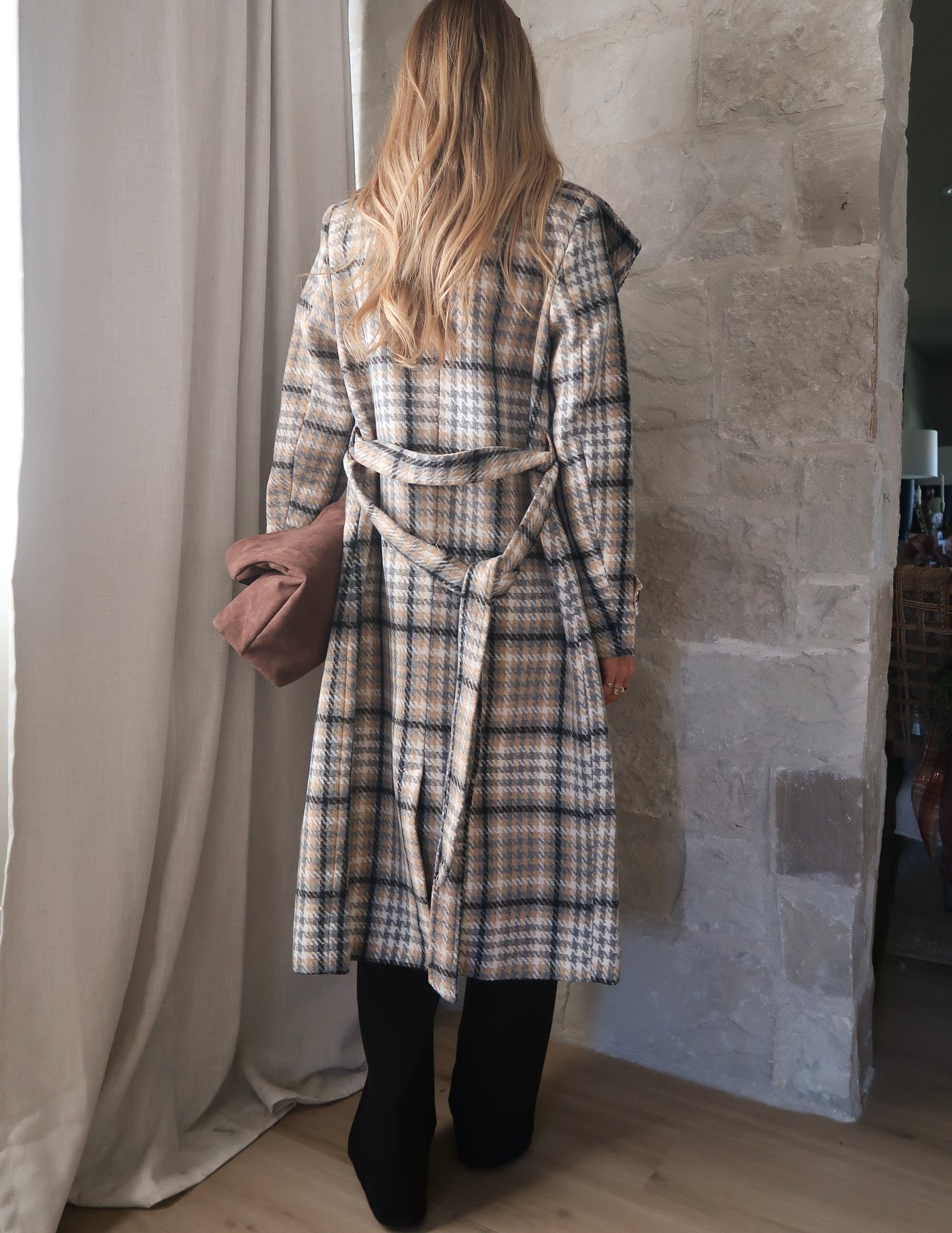 Windsor Check Overcoat