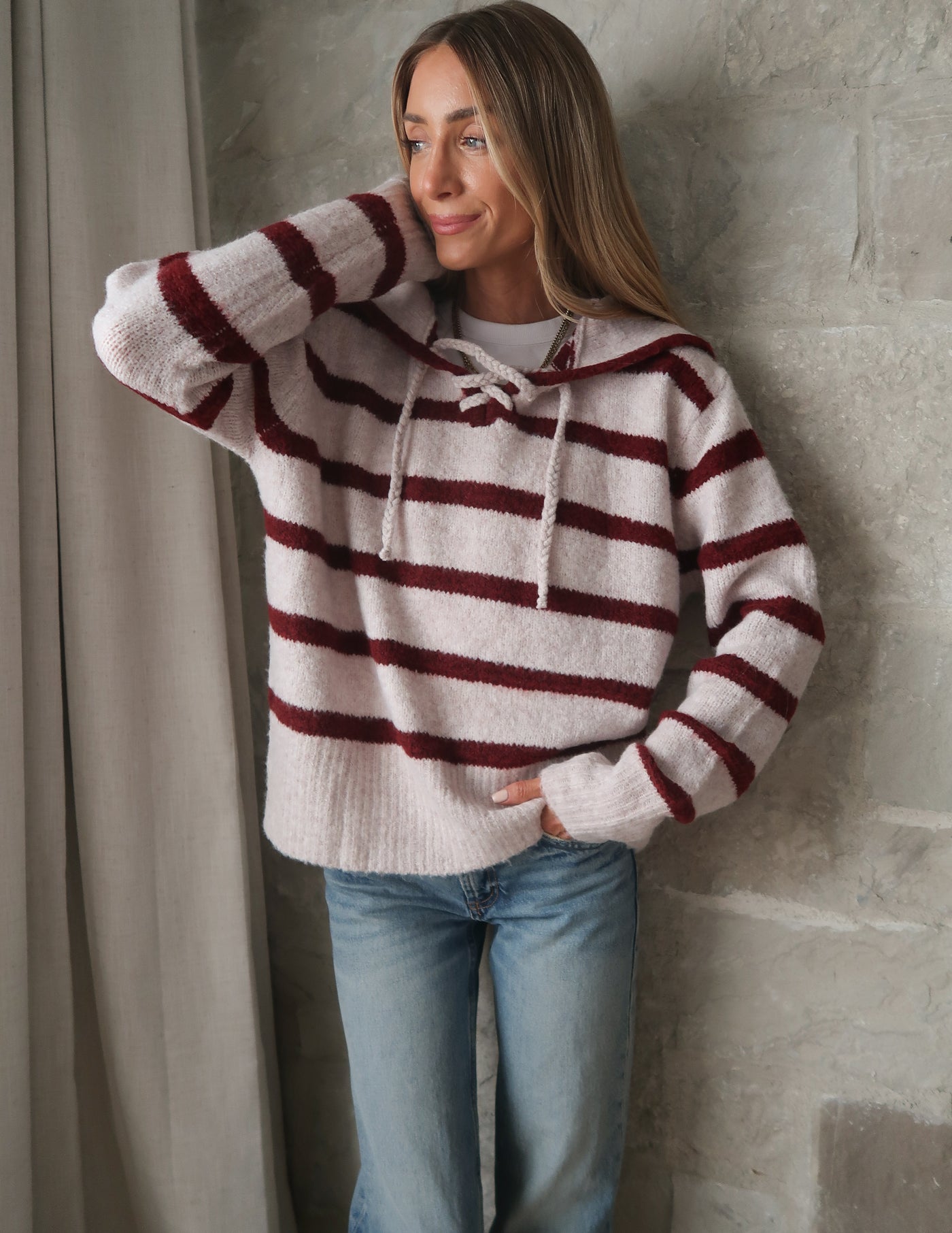 Bayview Striped Sweater