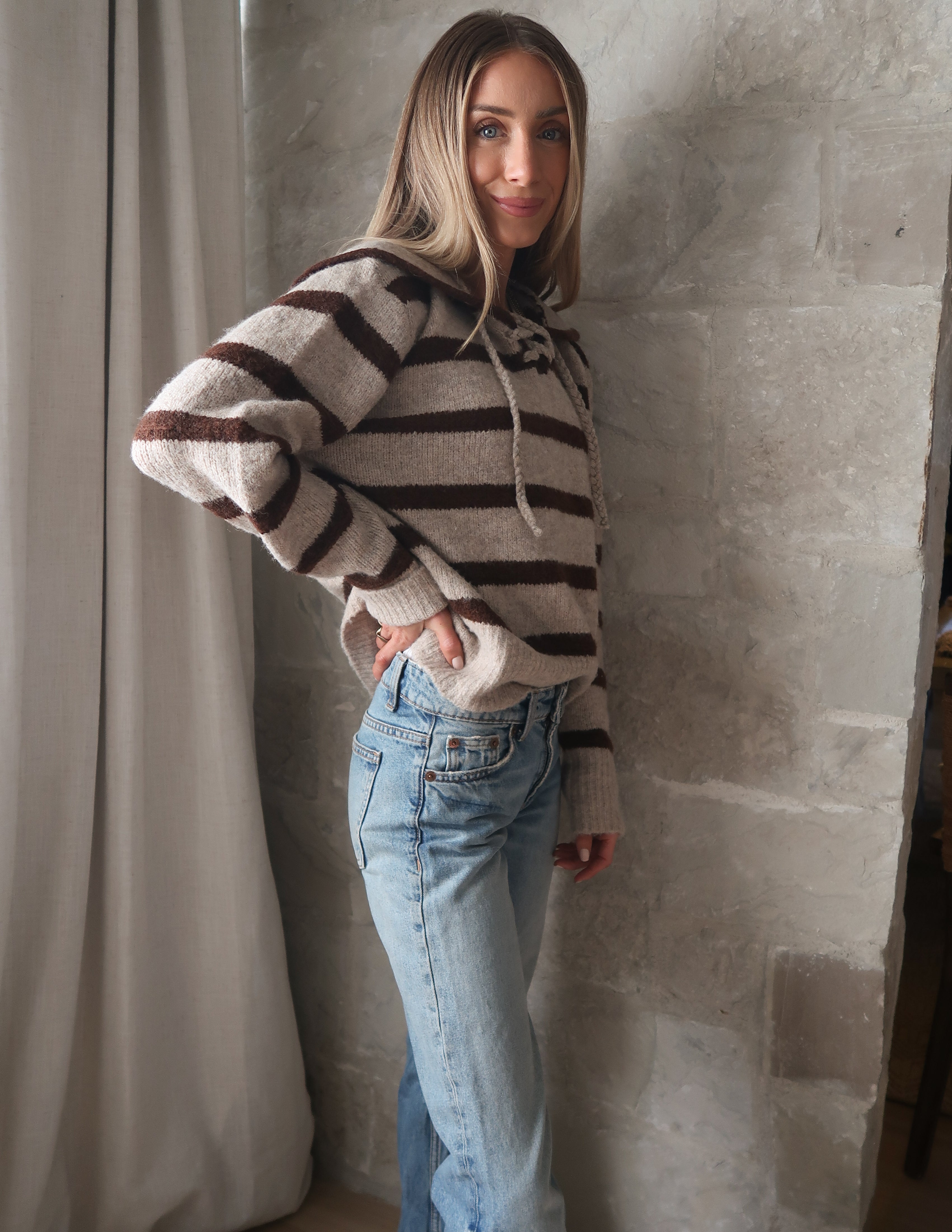 Bayview Striped Sweater