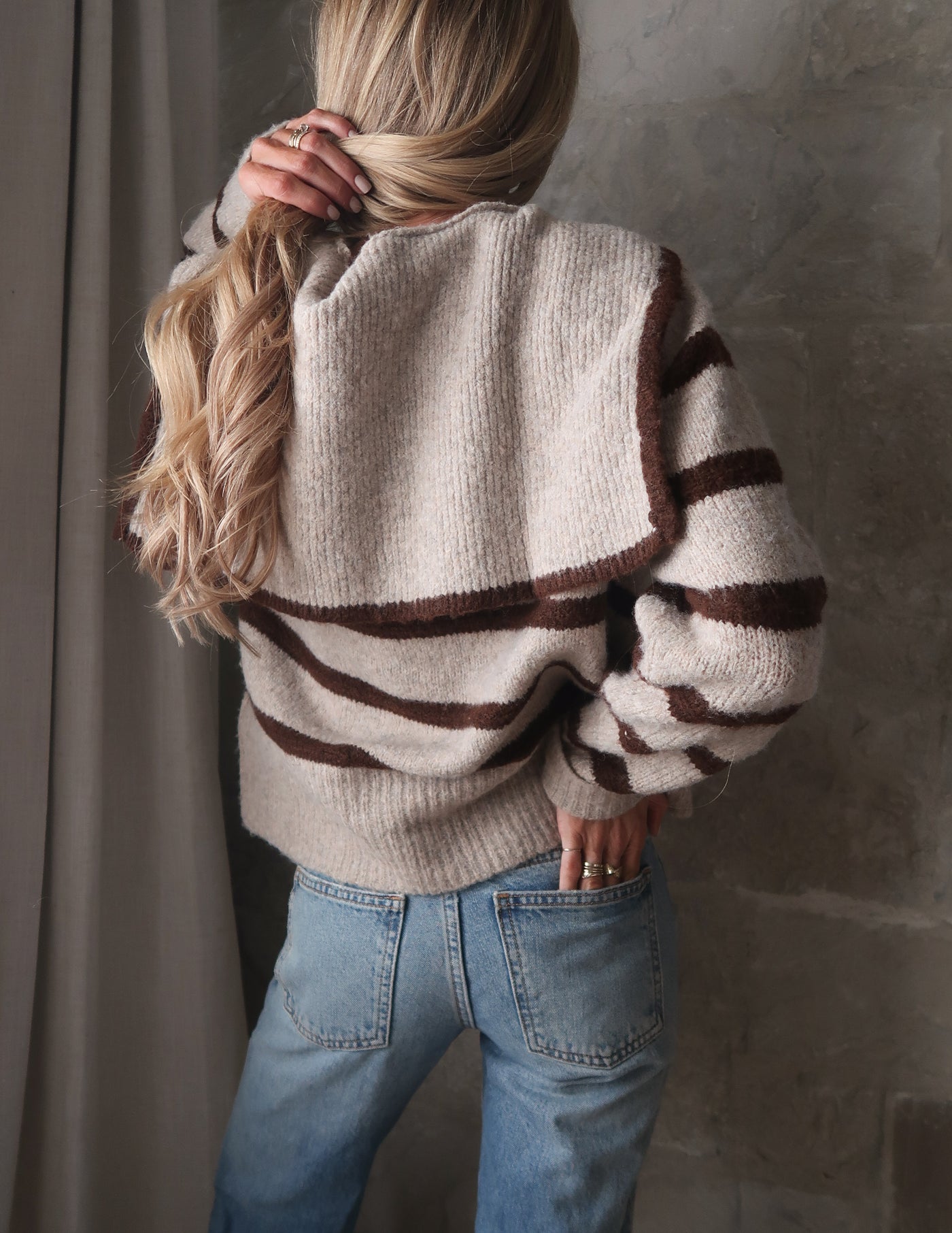 Bayview Striped Sweater