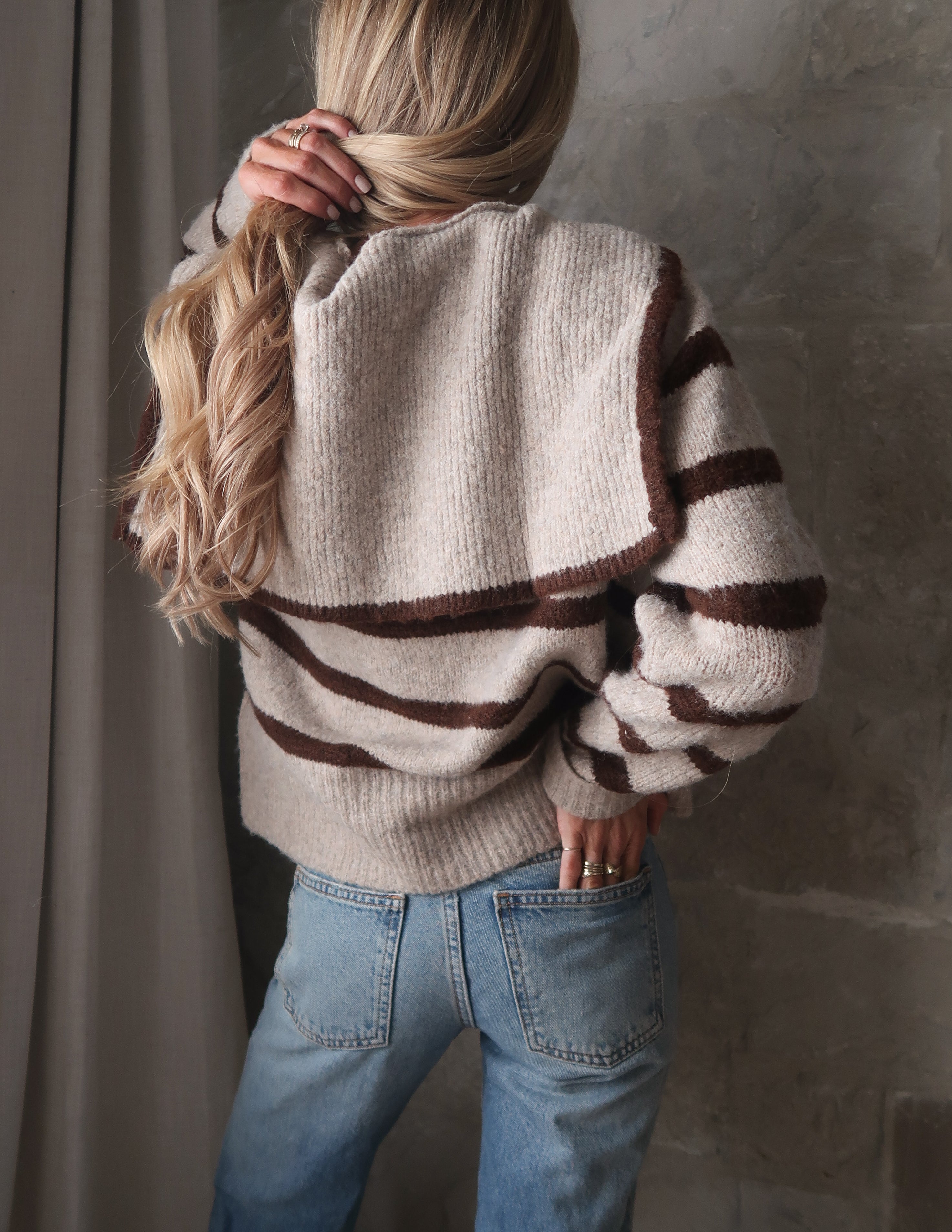 Bayview Striped Sweater