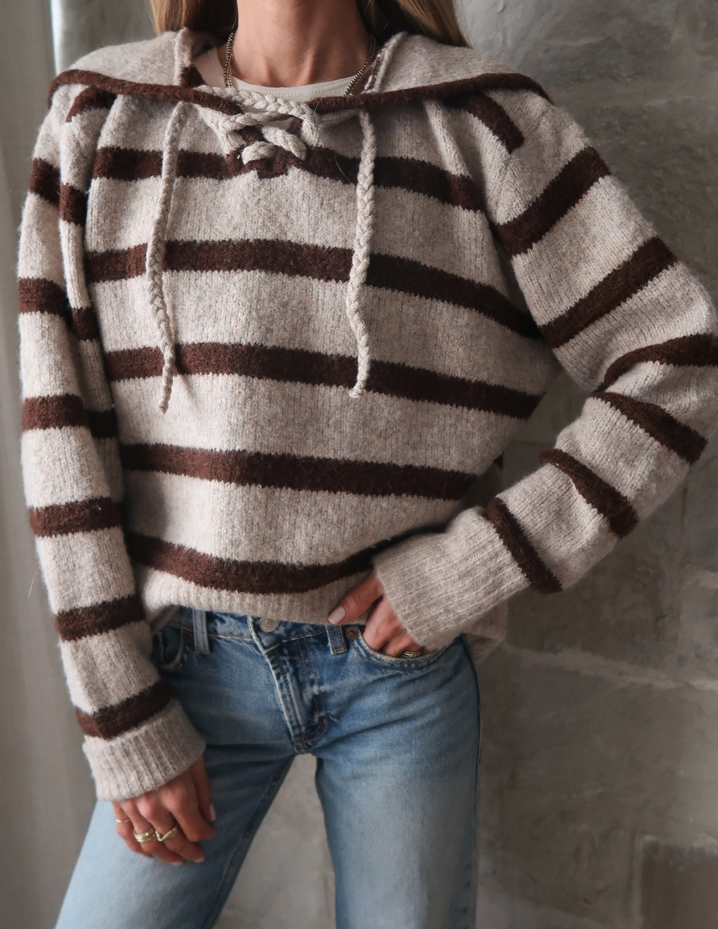 Bayview Striped Sweater