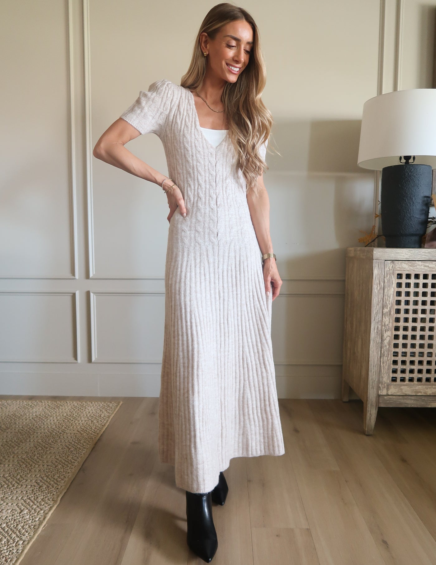 Halo Midi Sweater Dress