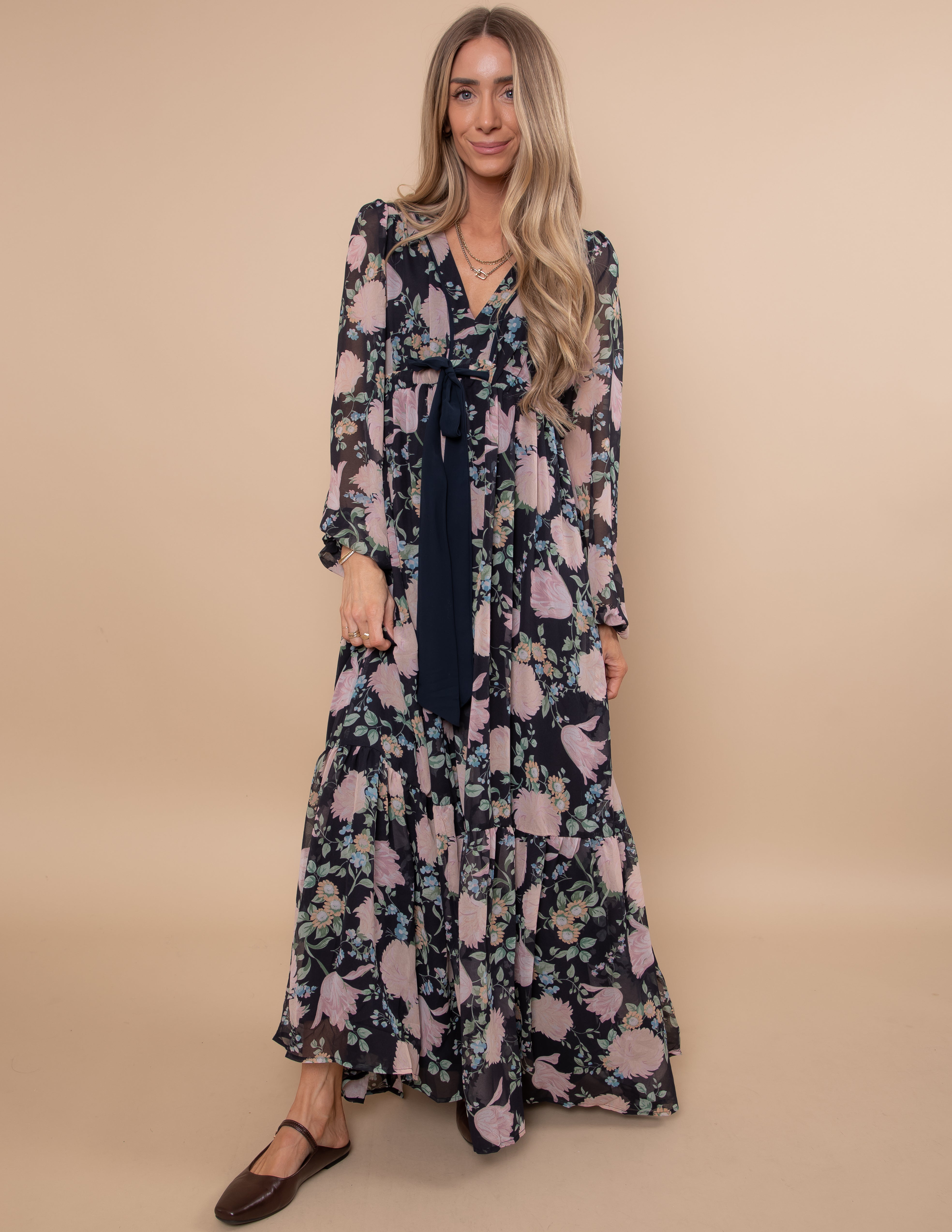 Solace Floral Maxi Dress