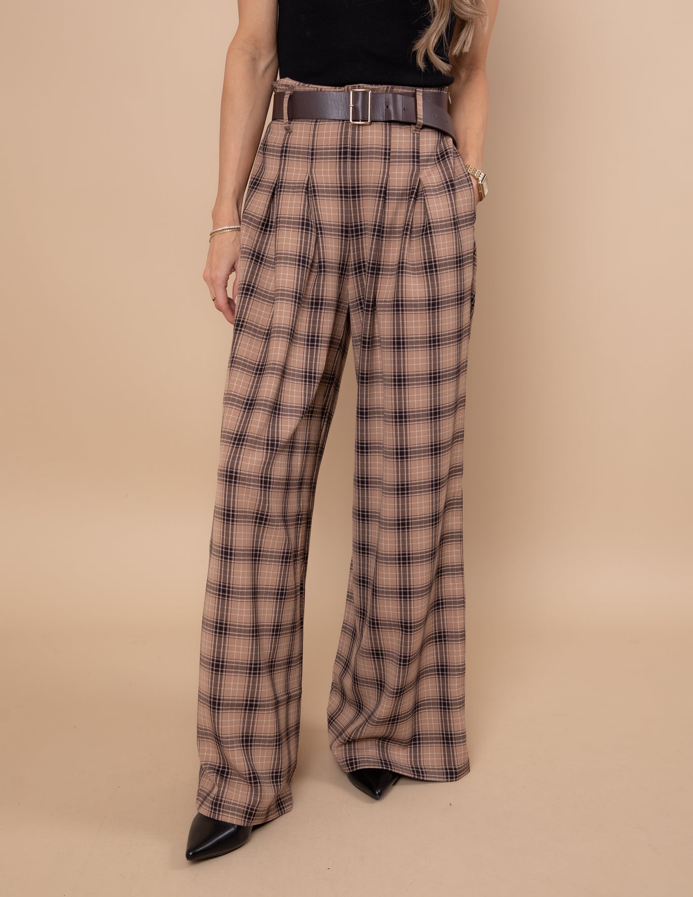 Fern Plaid Pants