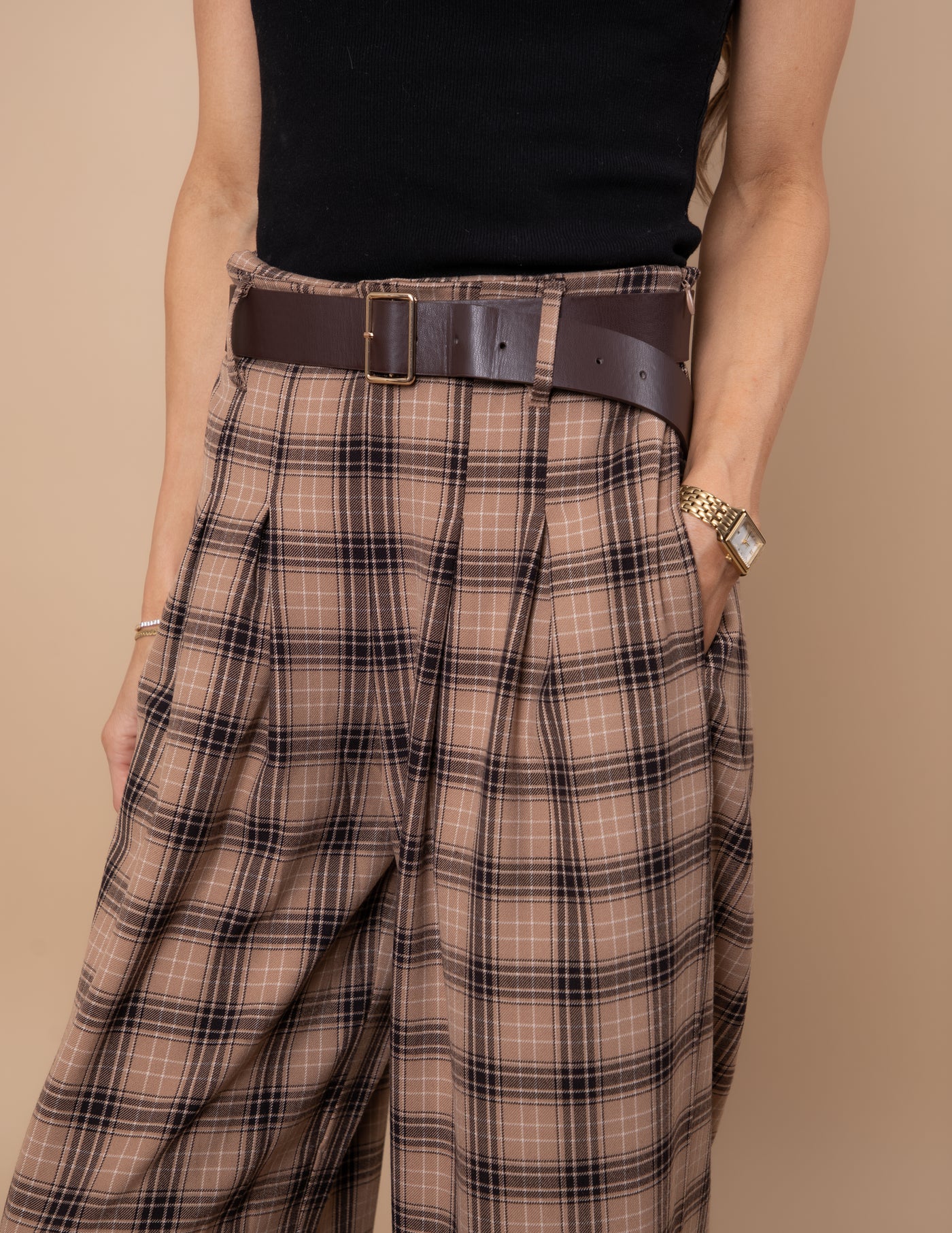 Fern Plaid Pants