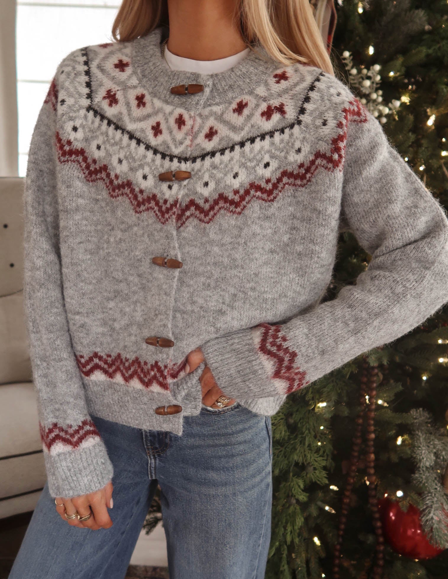 Winter Wonderland Cardigan Sweater