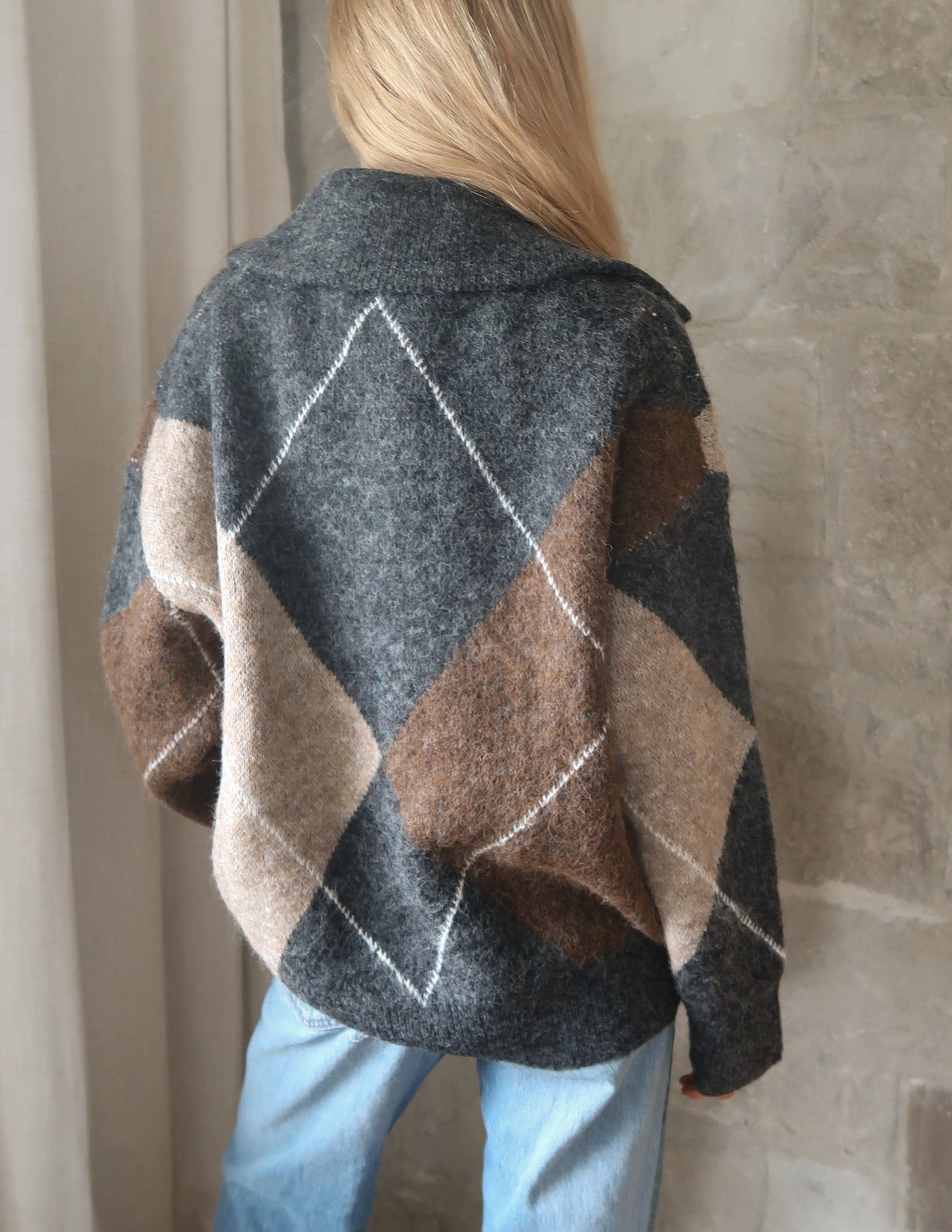 Charlie Argyle Sweater