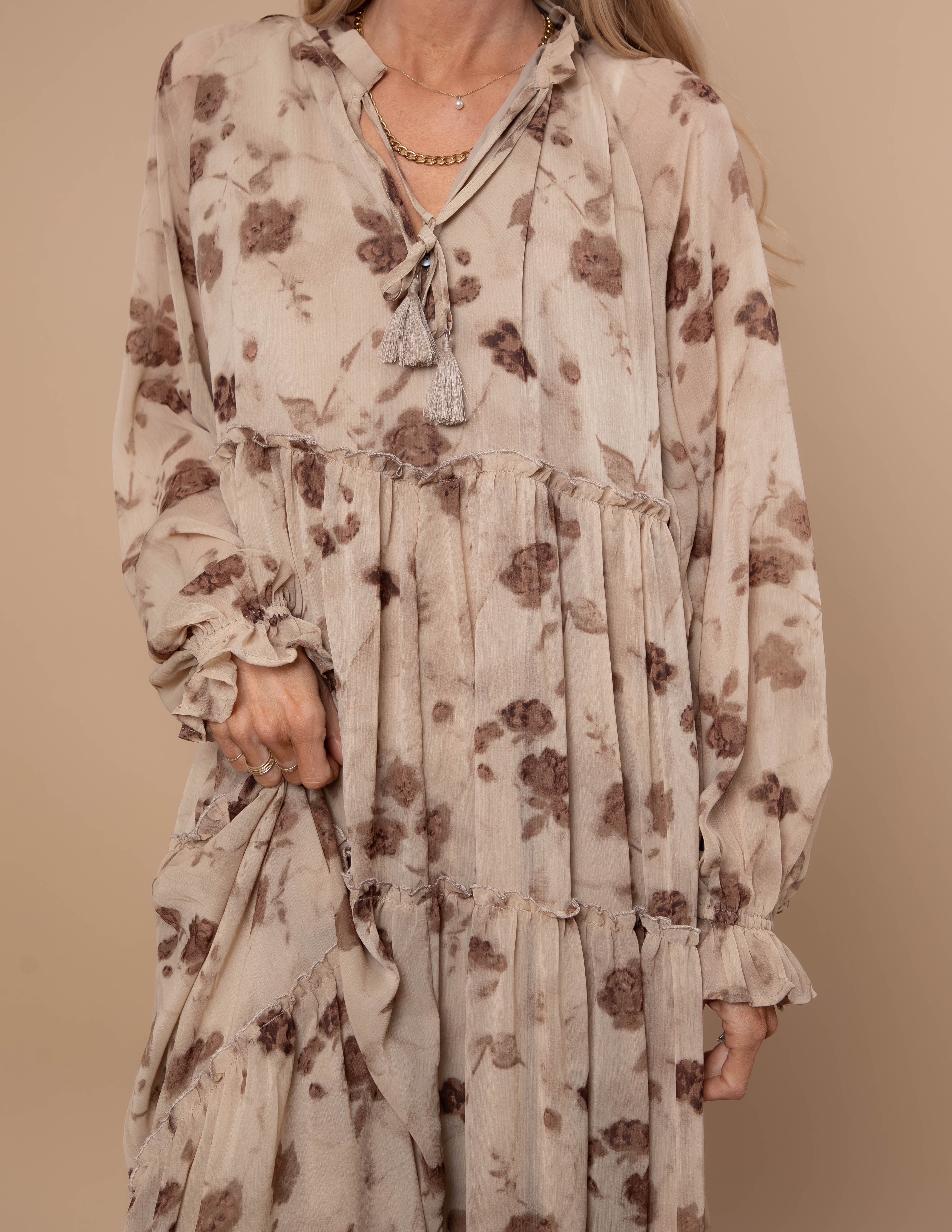 Golden Hour Tiered Dress