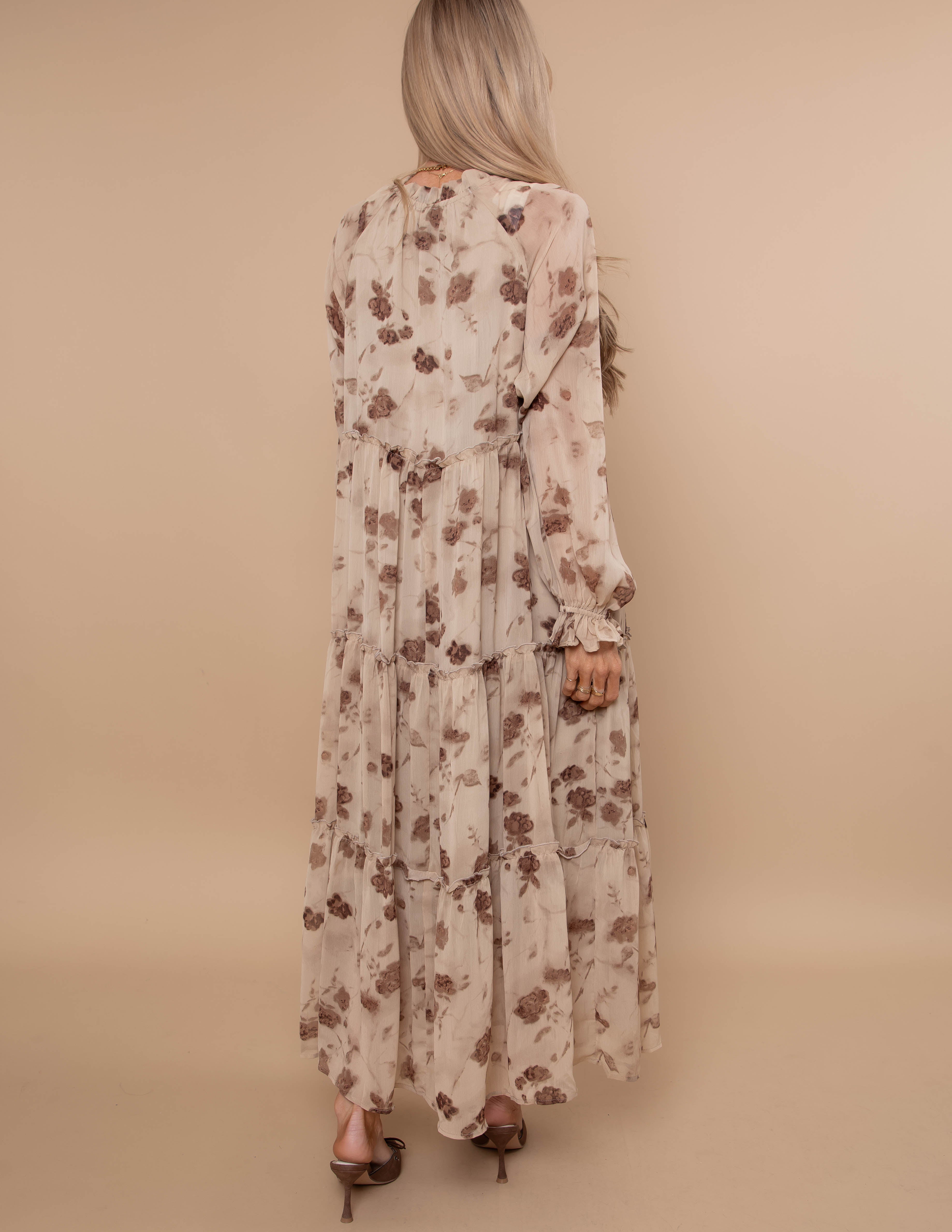 Golden Hour Tiered Dress