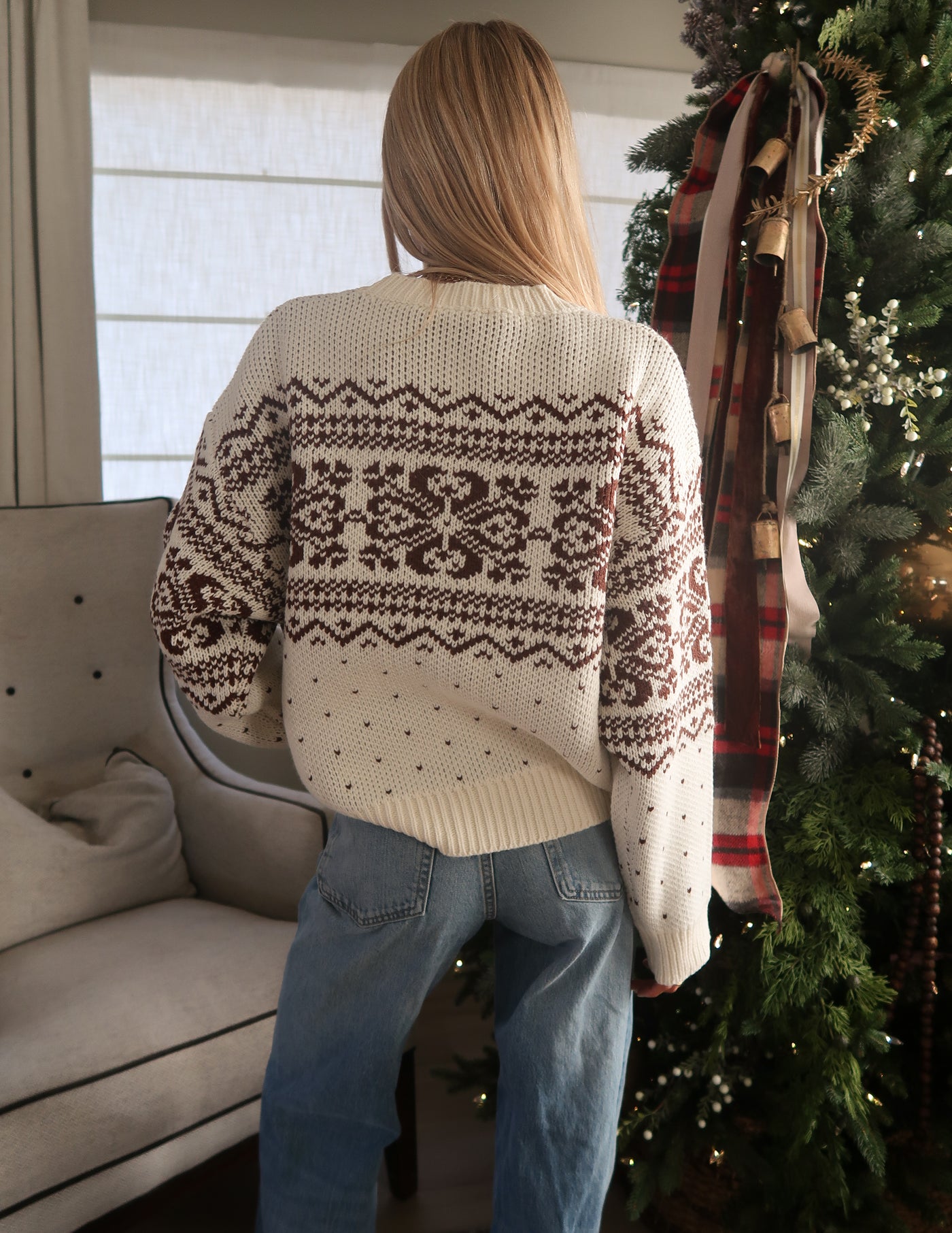 Frosted Peaks Sweater