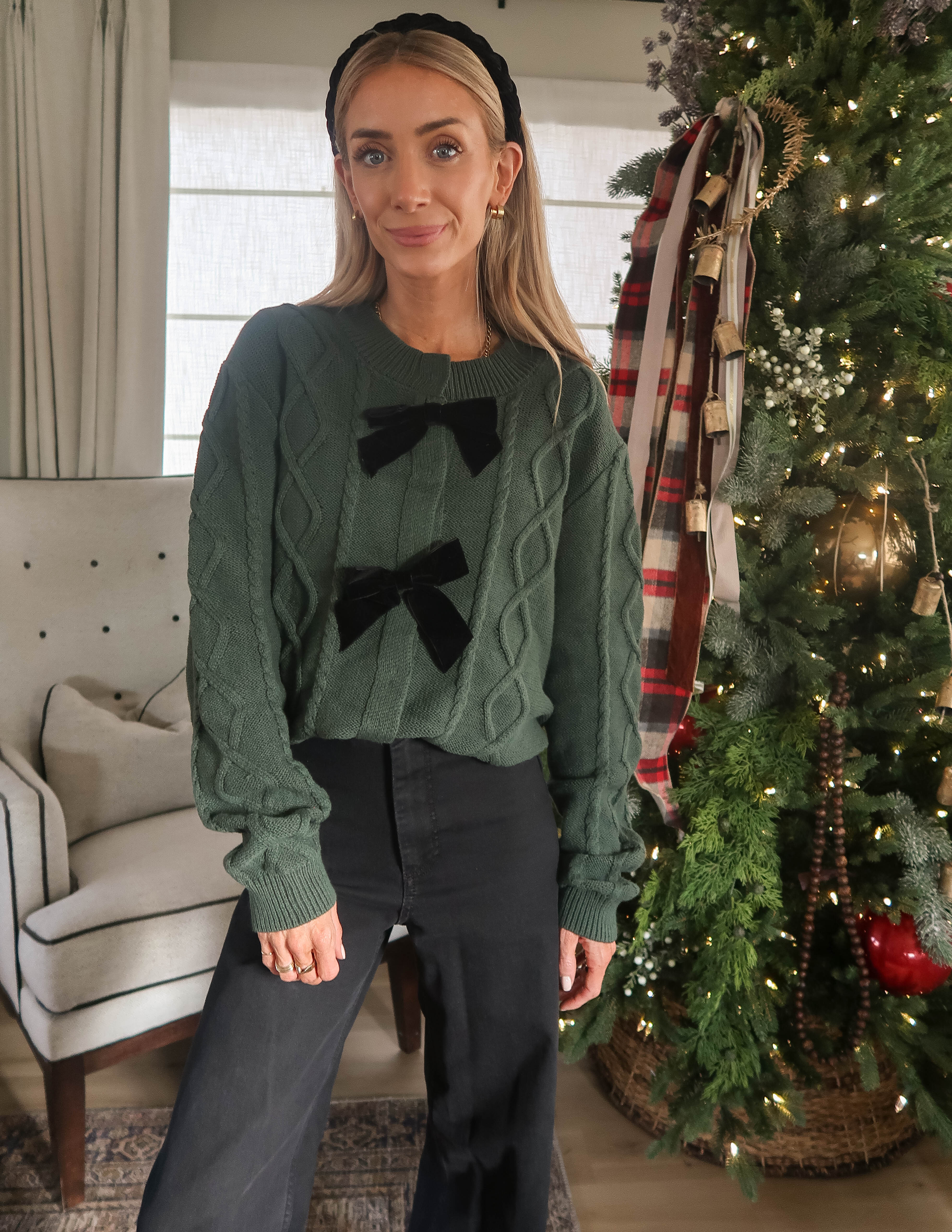 Enchanted Evergreen Sweater