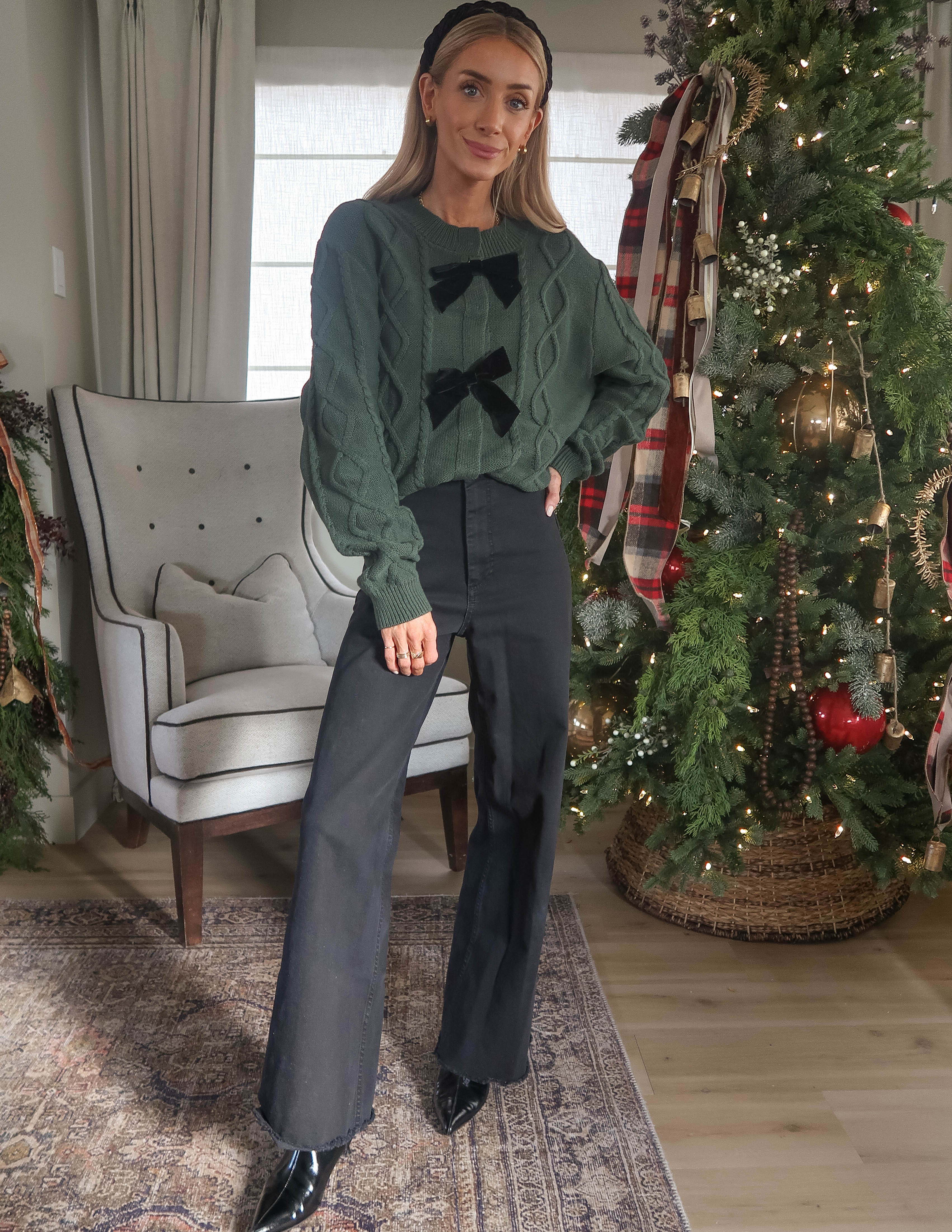 Enchanted Evergreen Sweater