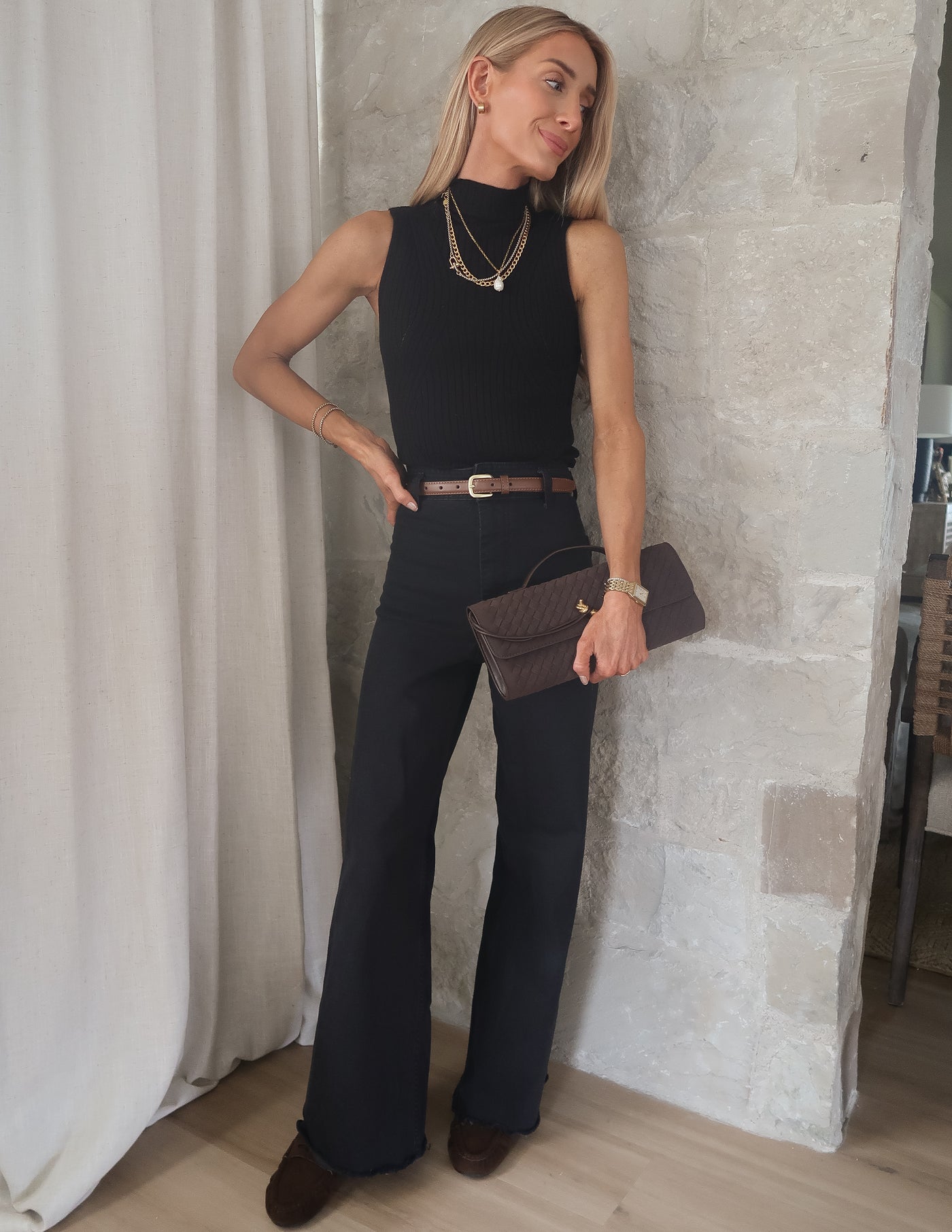 Sculpted Sleeveless Sweater