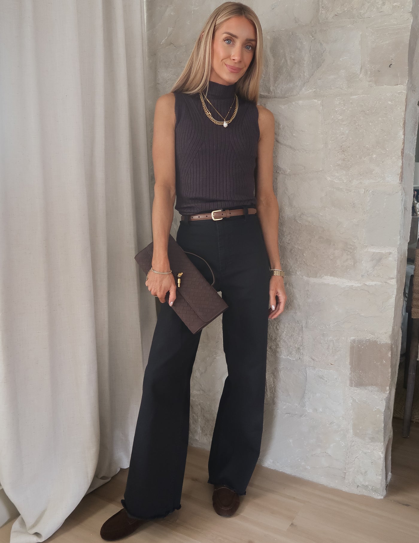 Sculpted Sleeveless Sweater