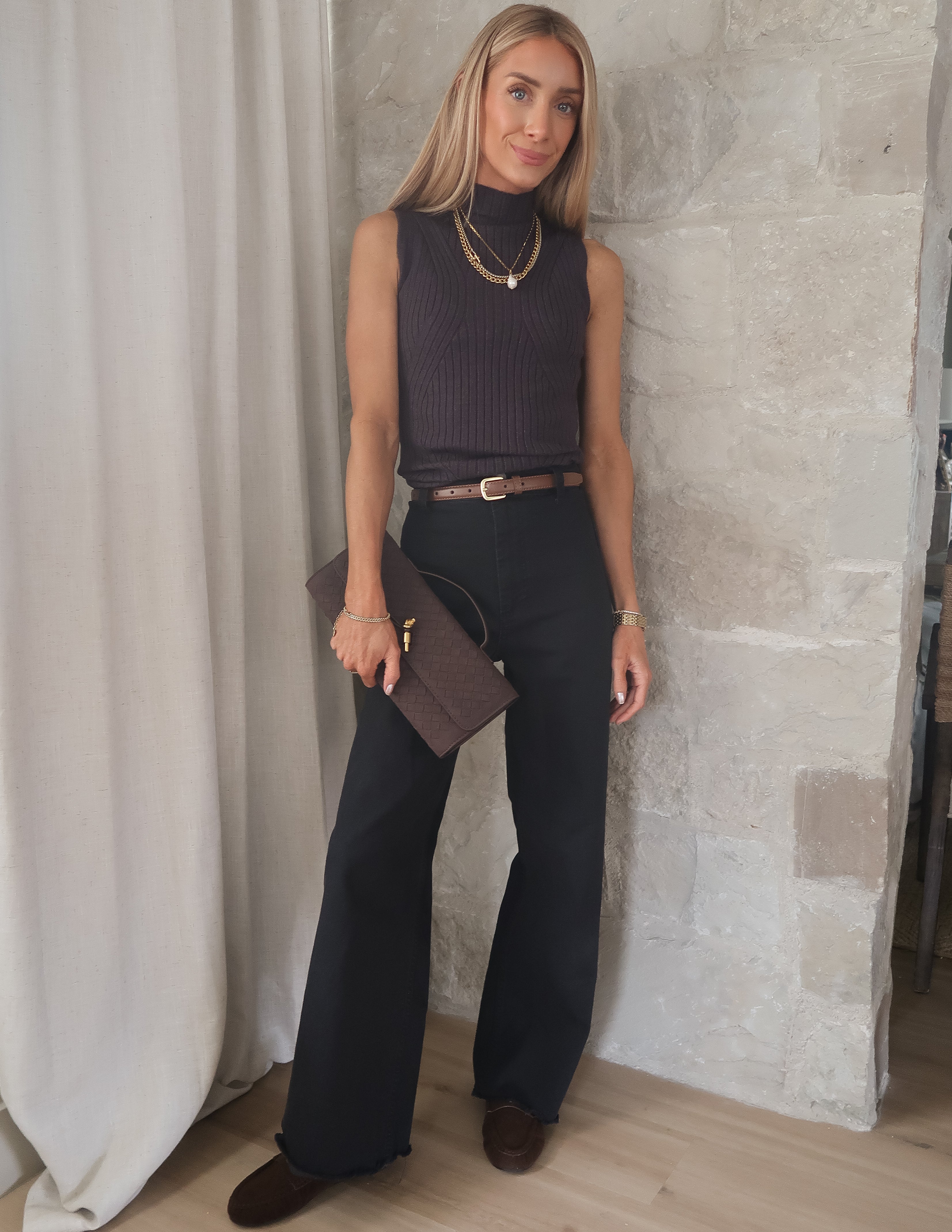 Sculpted Sleeveless Sweater