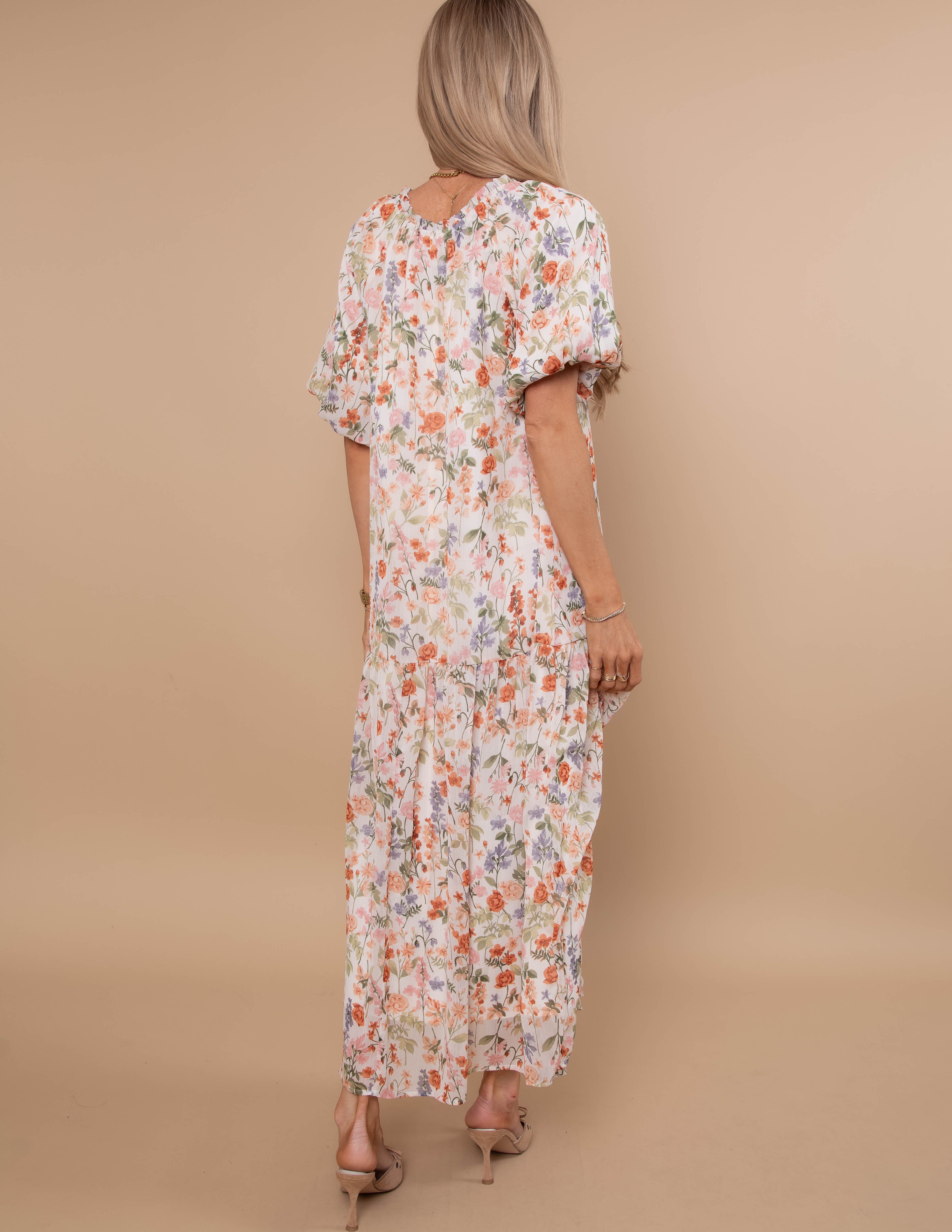 Charmed Floral Midi Dress